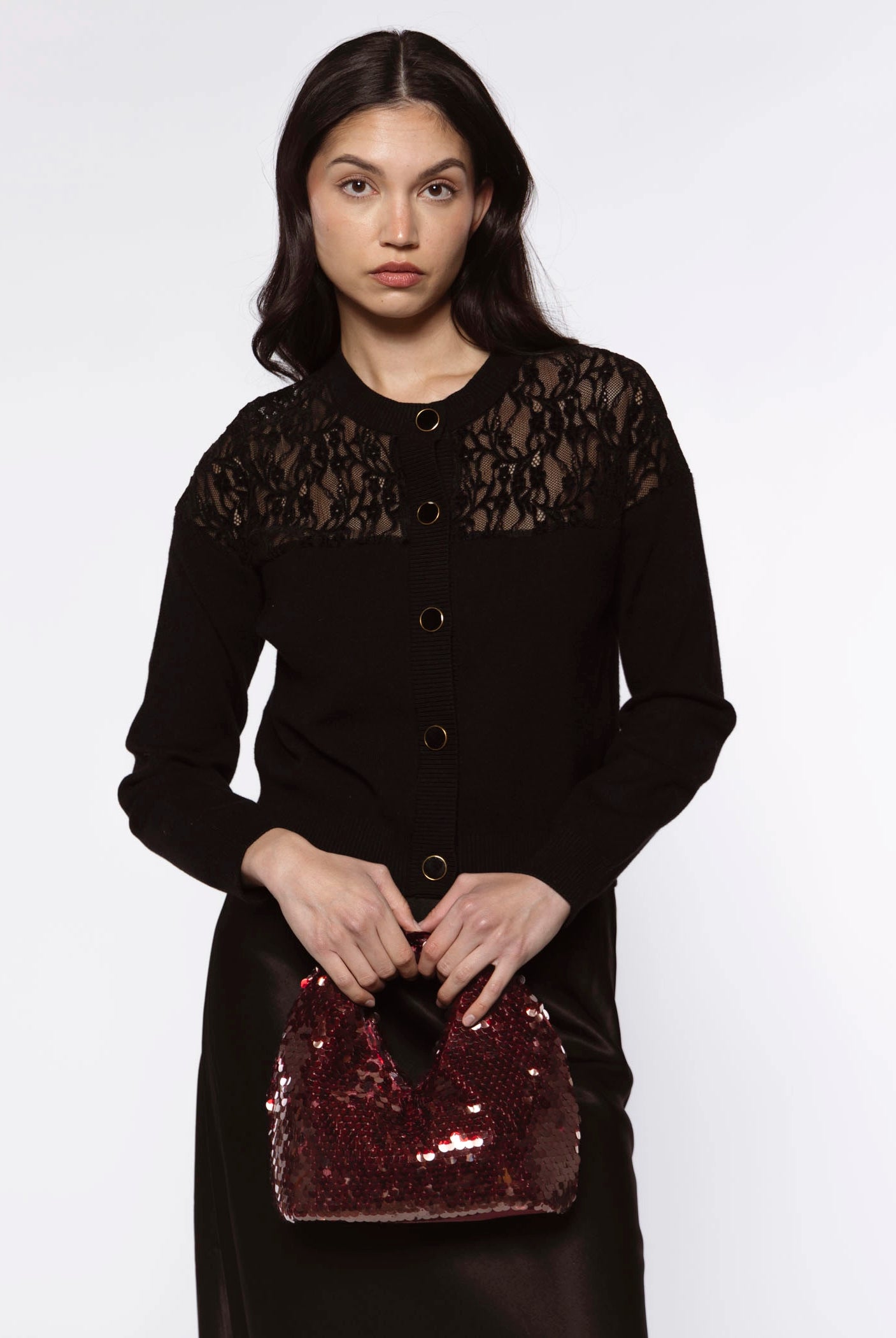 swatch_Burgundy dahlia sequin evening bag