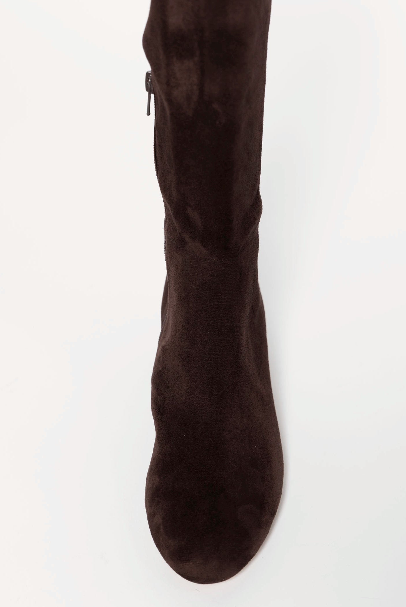 swatch_Chocolate Stretch gold stretch knee high boots