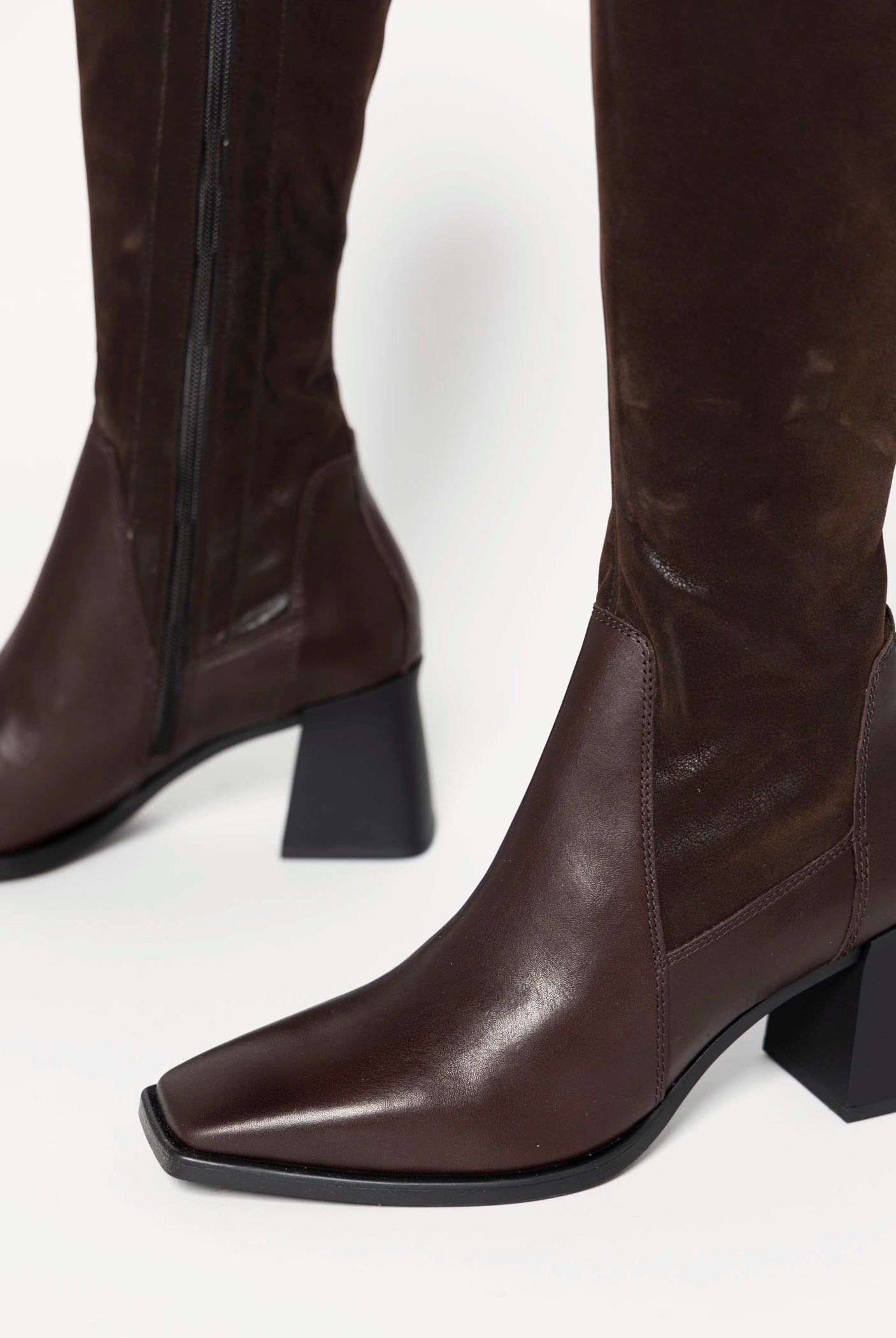 swatch_Chocolate Leather hedda knee high boots