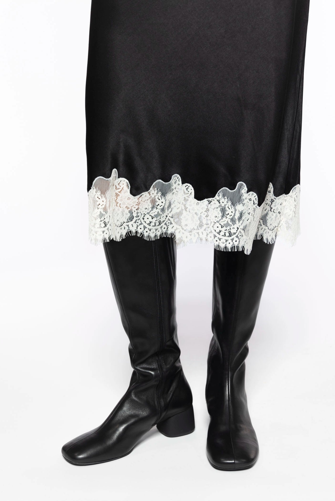 swatch_Black Leather livia knee high boots