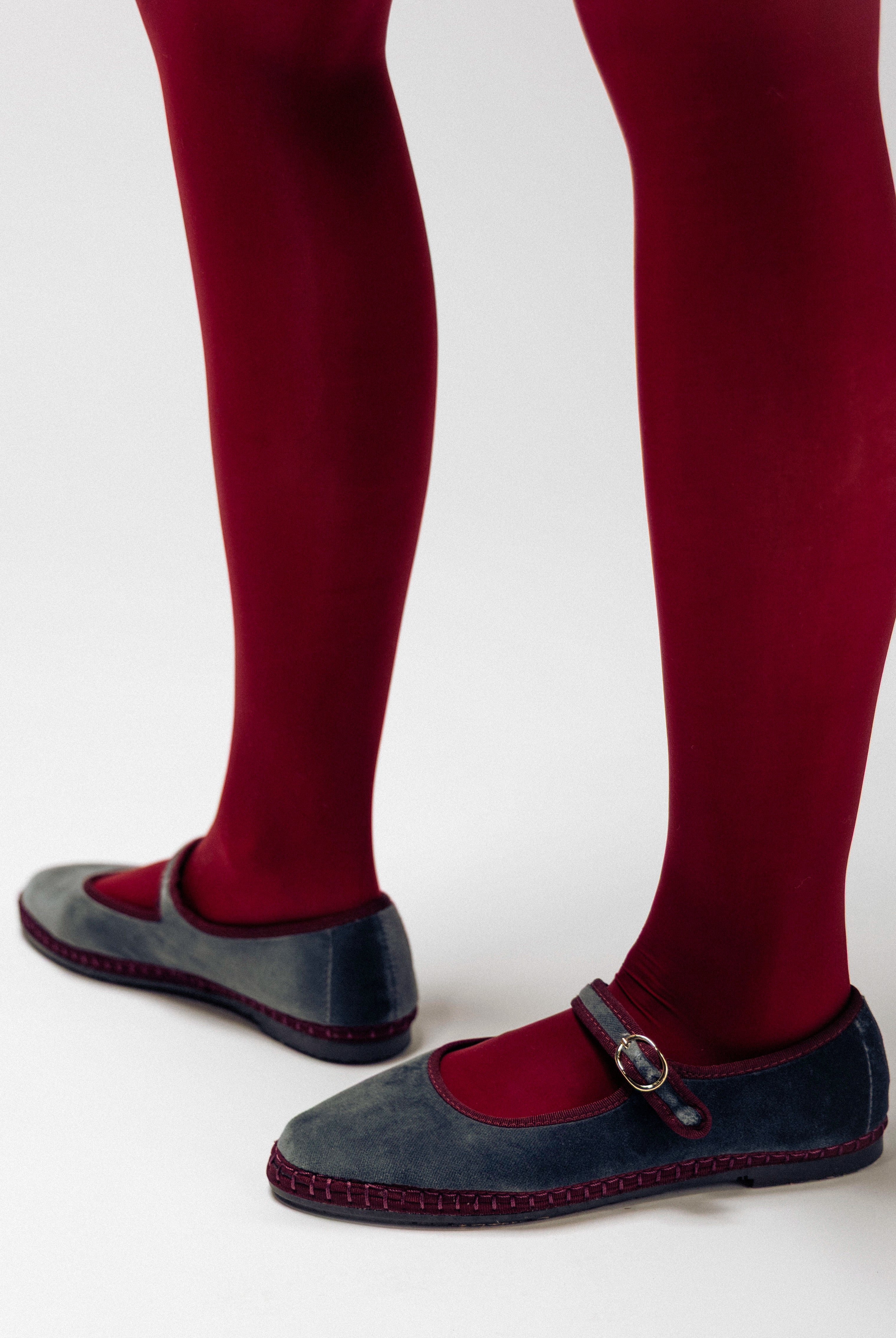 swatch_Grey velvet mary jane flabelus