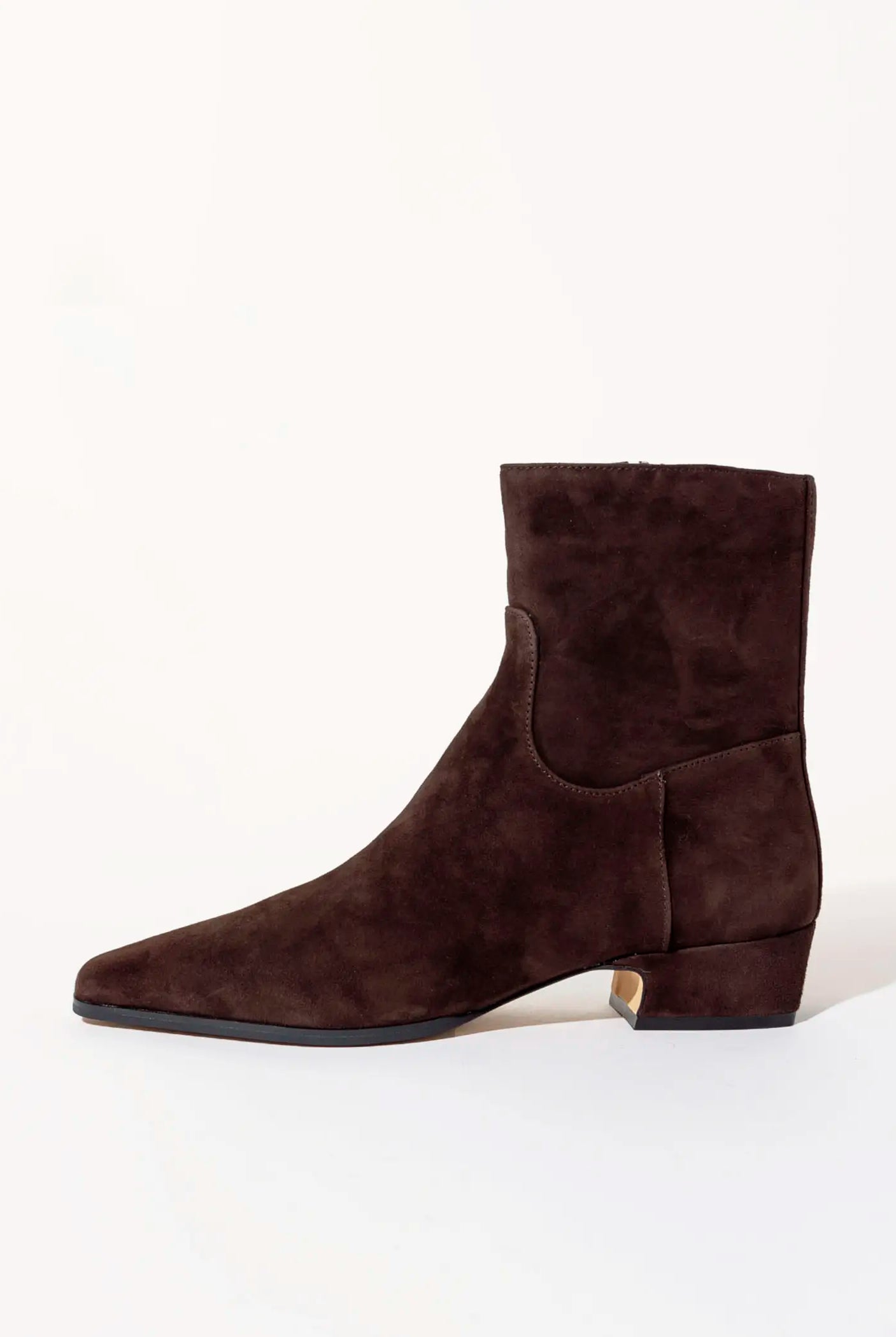 swatch_chocolate dusty bootie ankle boots