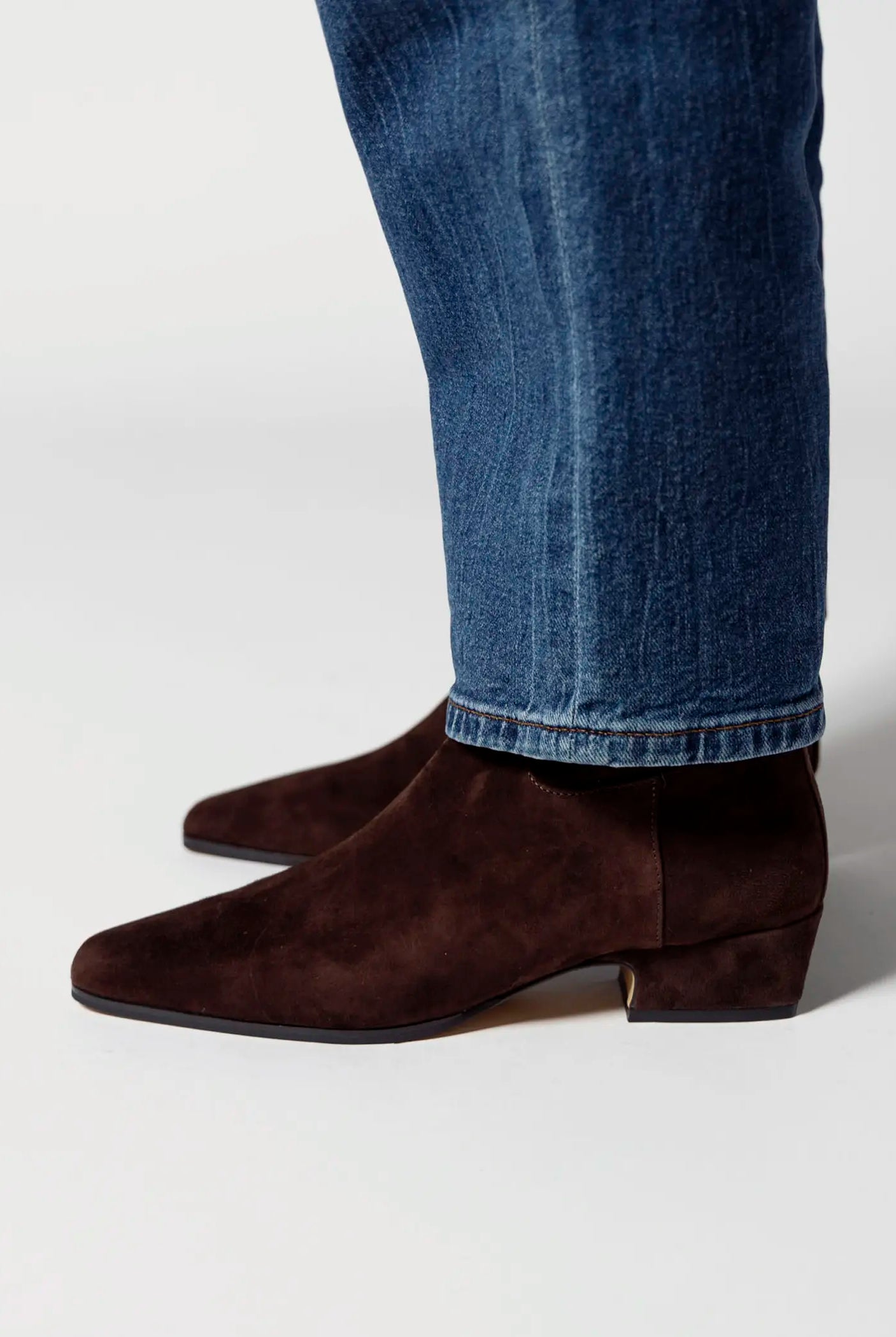 swatch_chocolate dusty bootie ankle boots