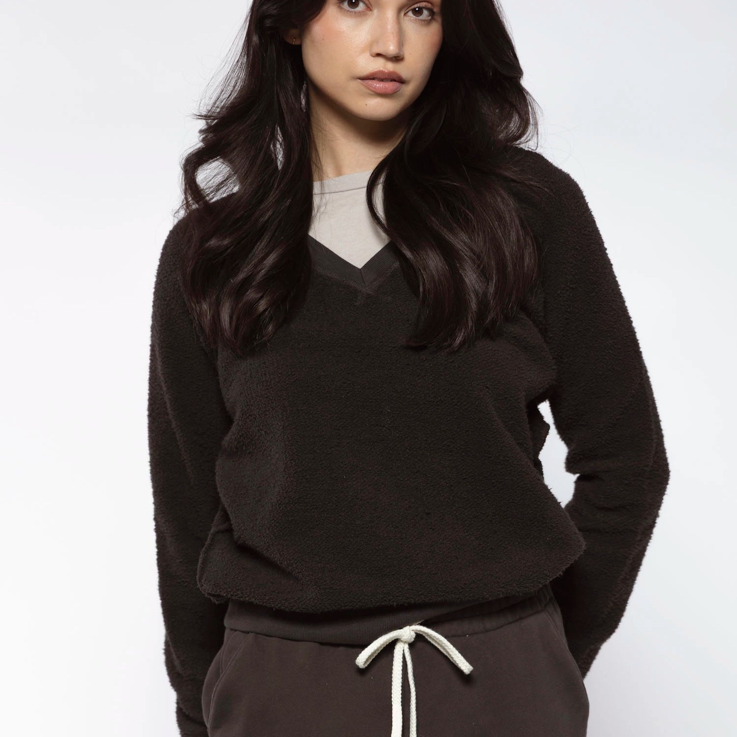 Zuri Reverse Fleece Sweatshirt