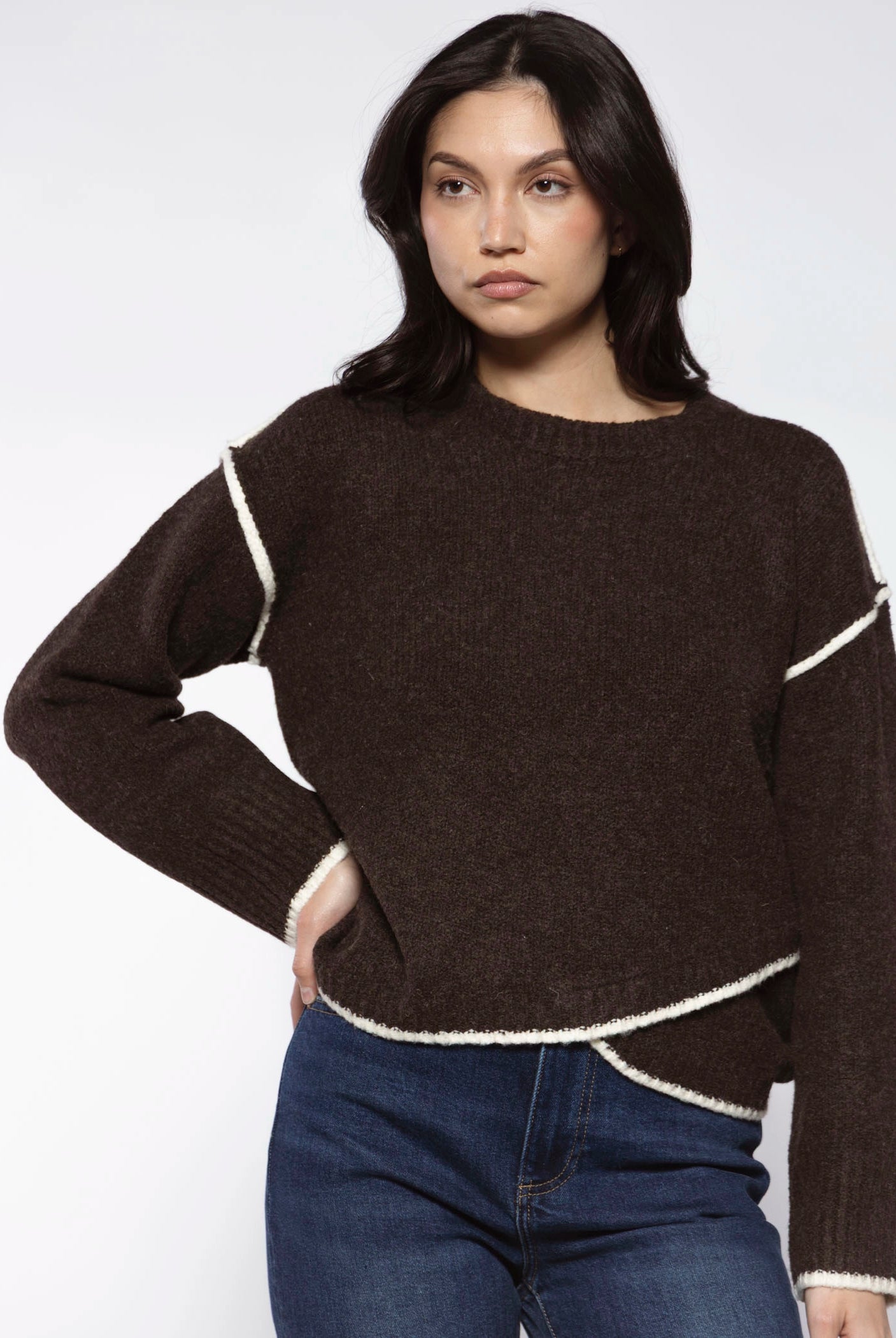 swatch_Chocolate juliet sweater