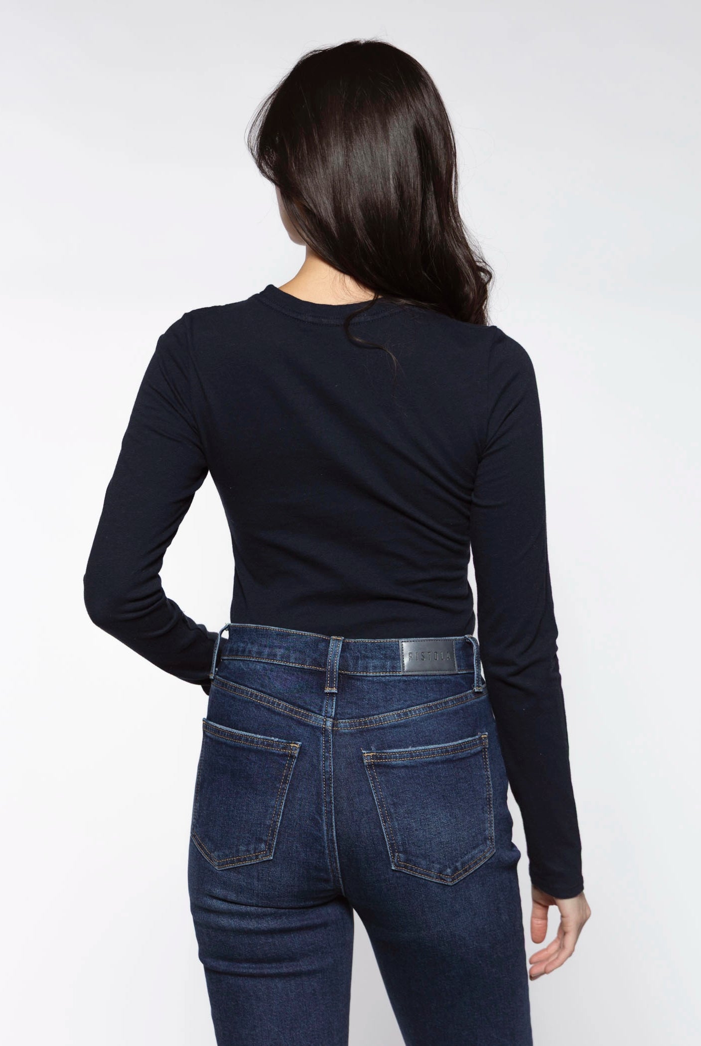 swatch_Navy jamie long sleeve tshirt