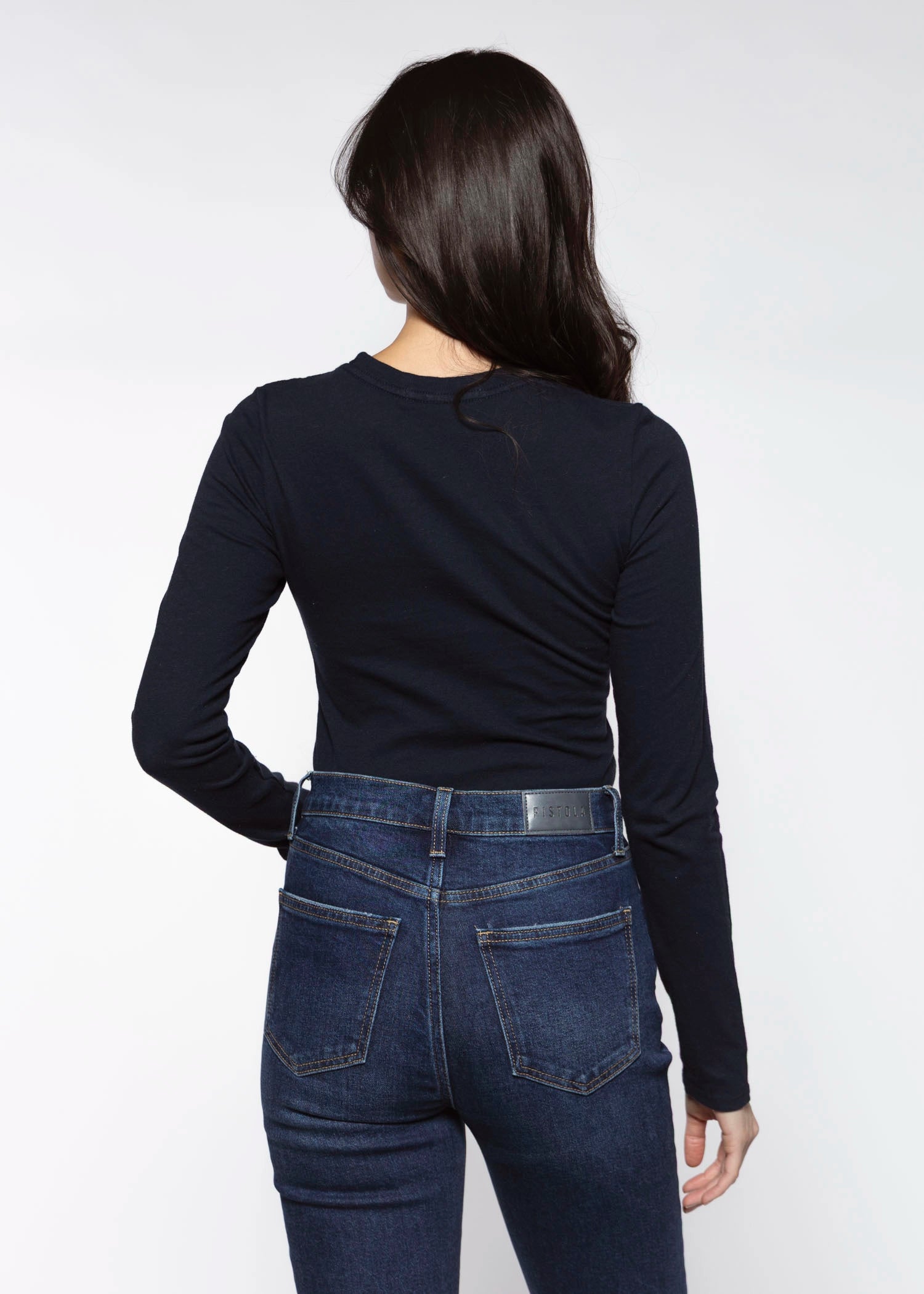 swatch_Navy jamie long sleeve tshirt