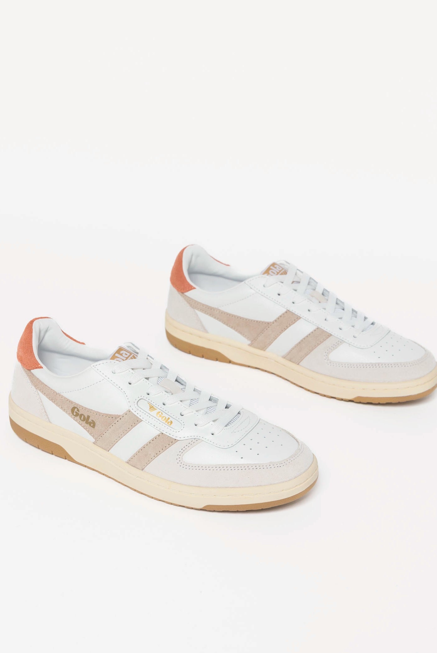 swatch_White/Terracotta hawk sneakers