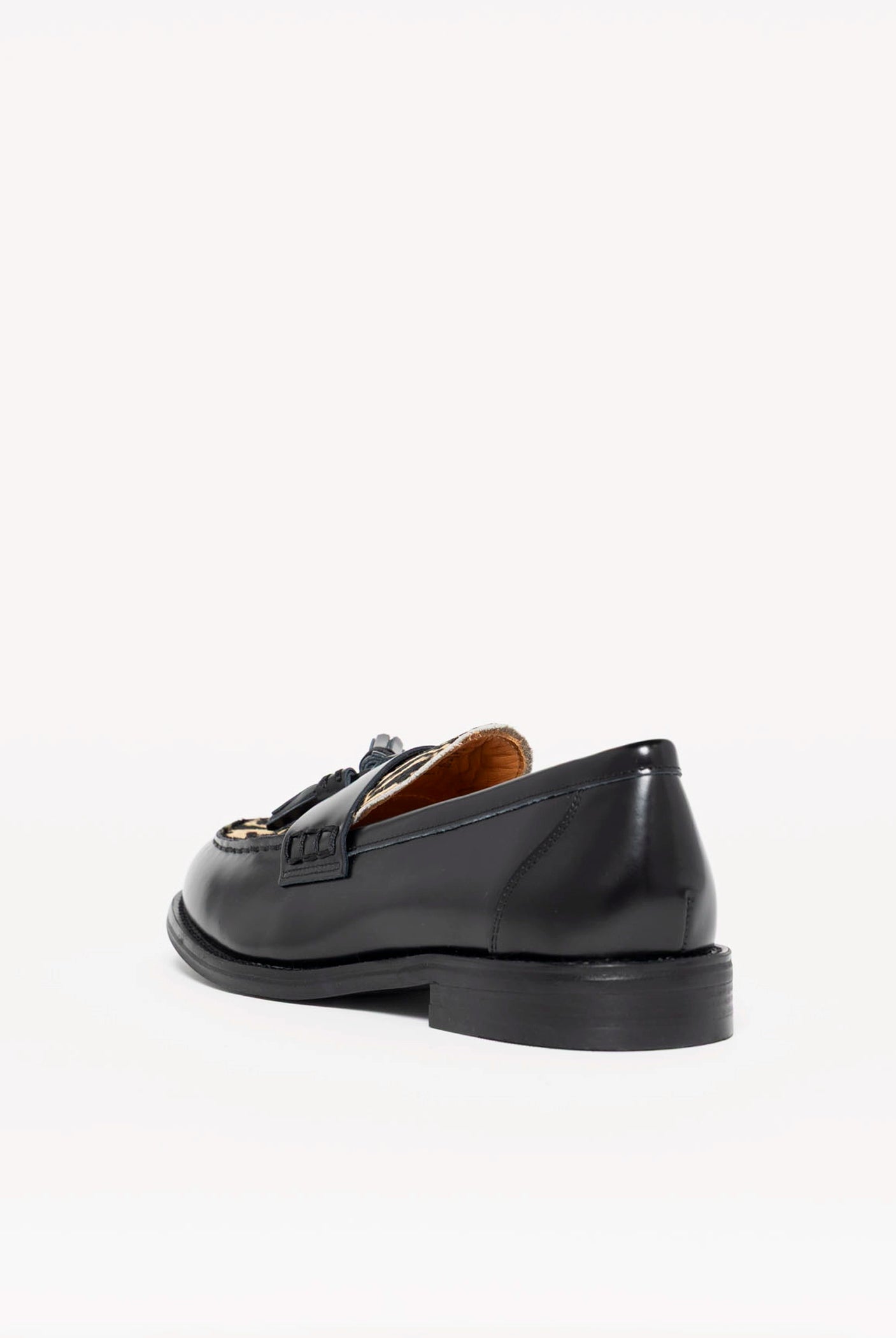 swatch_Black Combo linn tassel loafers