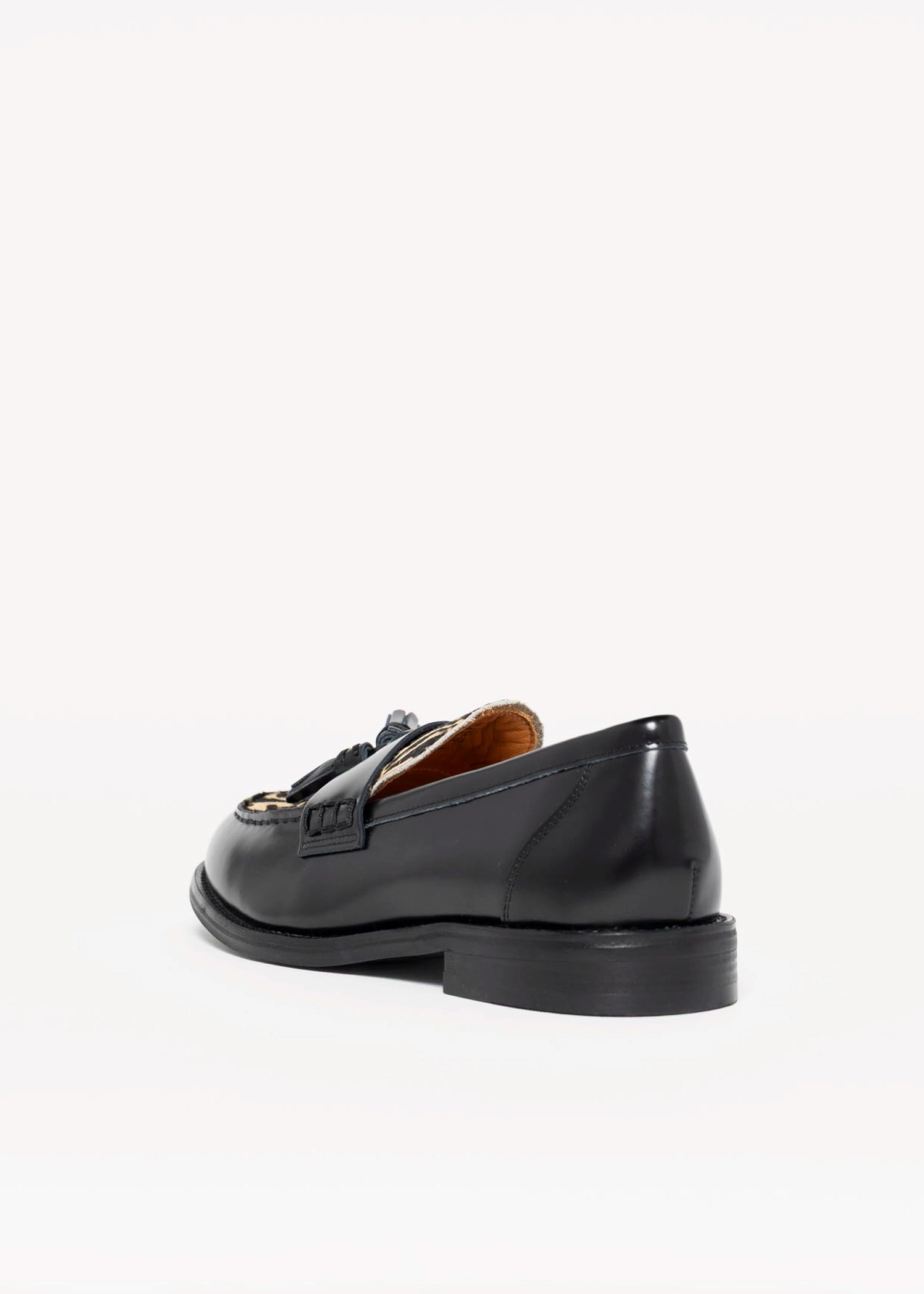 swatch_Black Combo linn tassel loafers