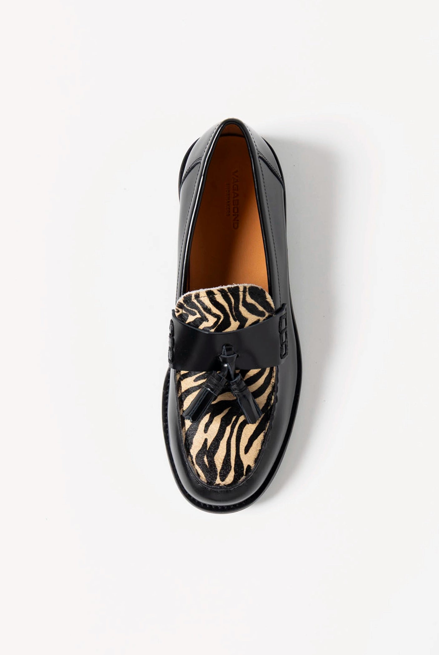 swatch_Black Combo linn tassel loafers