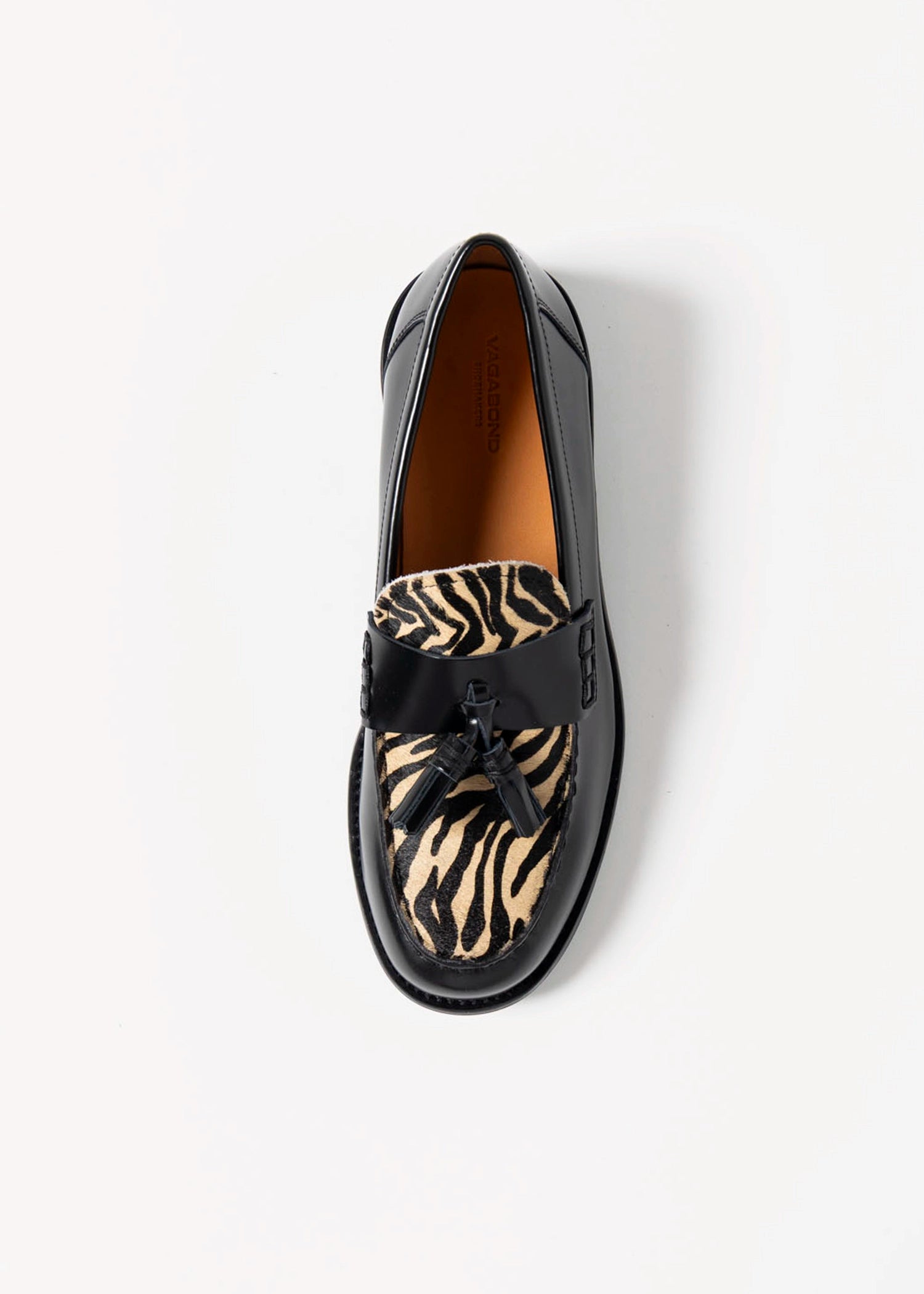 swatch_Black Combo linn tassel loafers