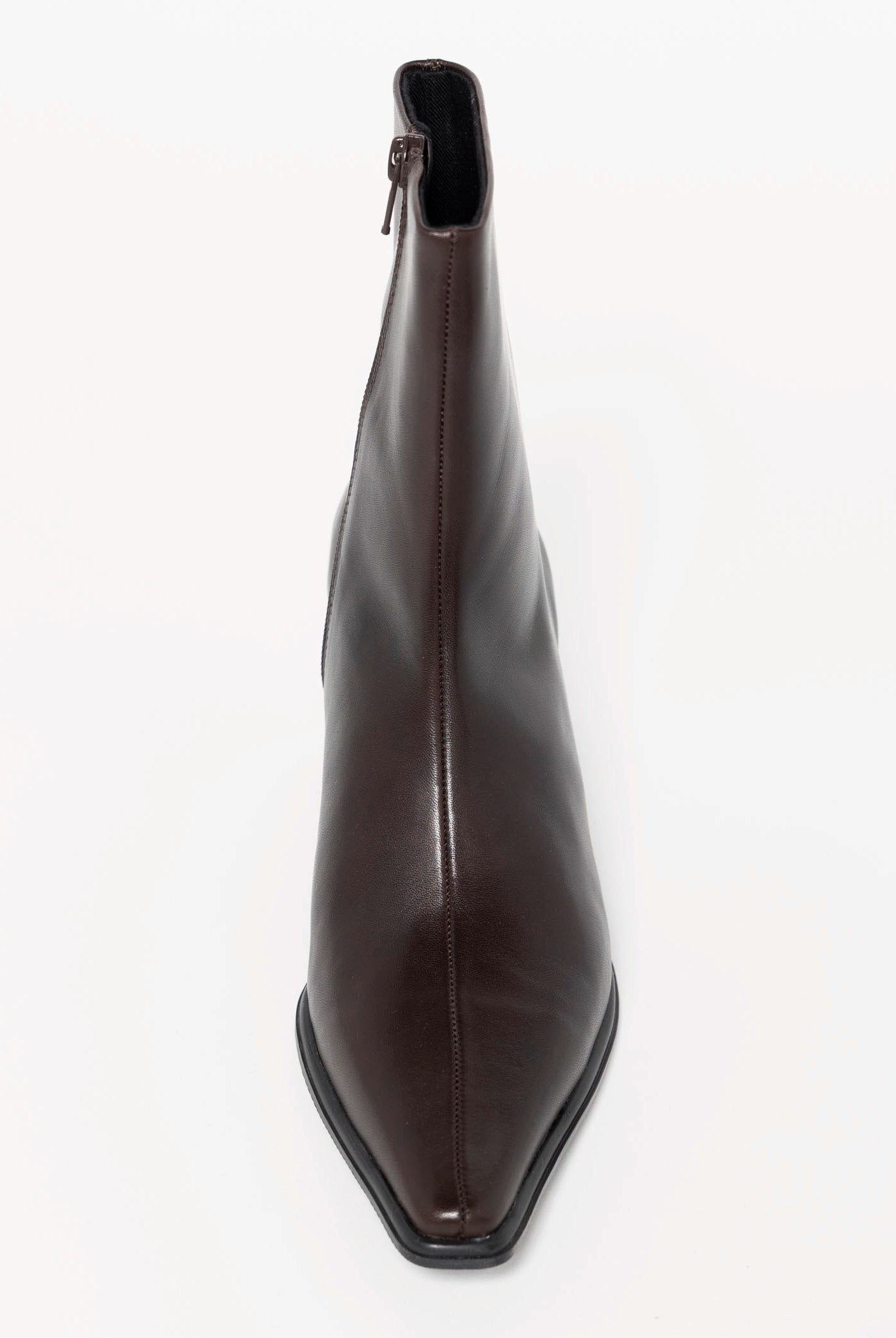 swatch_Brown Leather giselle ankle boots