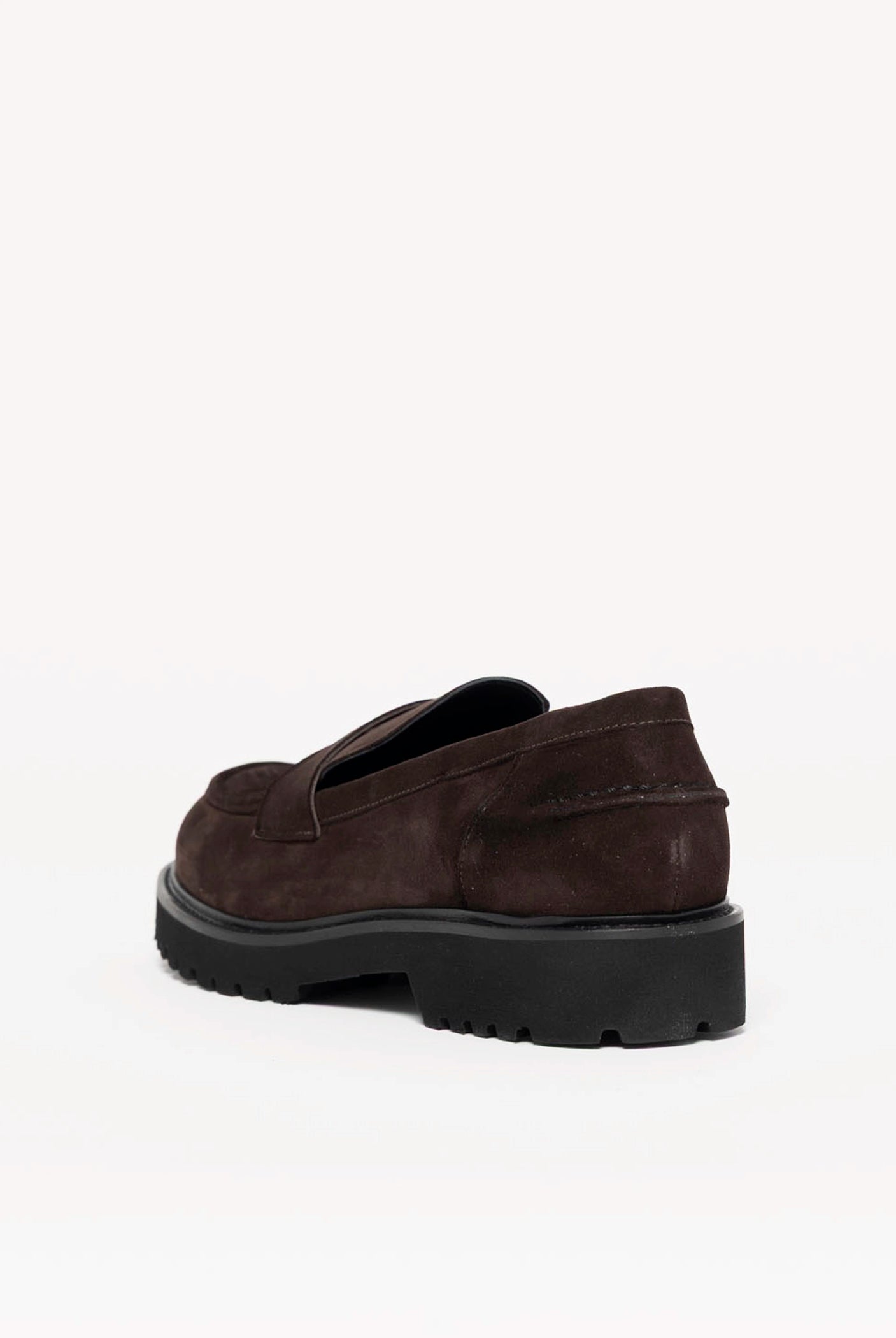 swatch_Chocolate Suede classic penny loafer