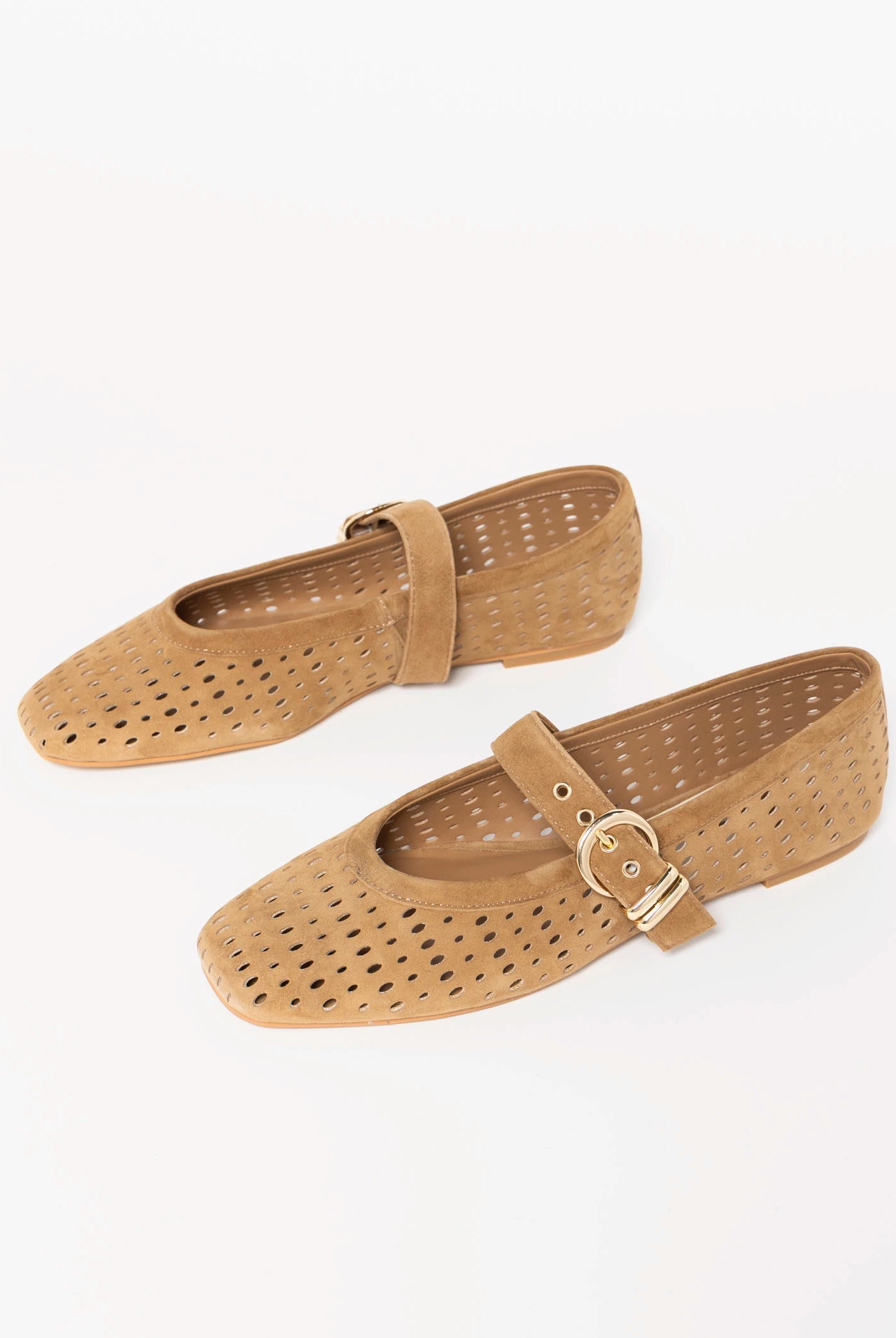 swatch_Light Brown mikel mary jane ballet flats