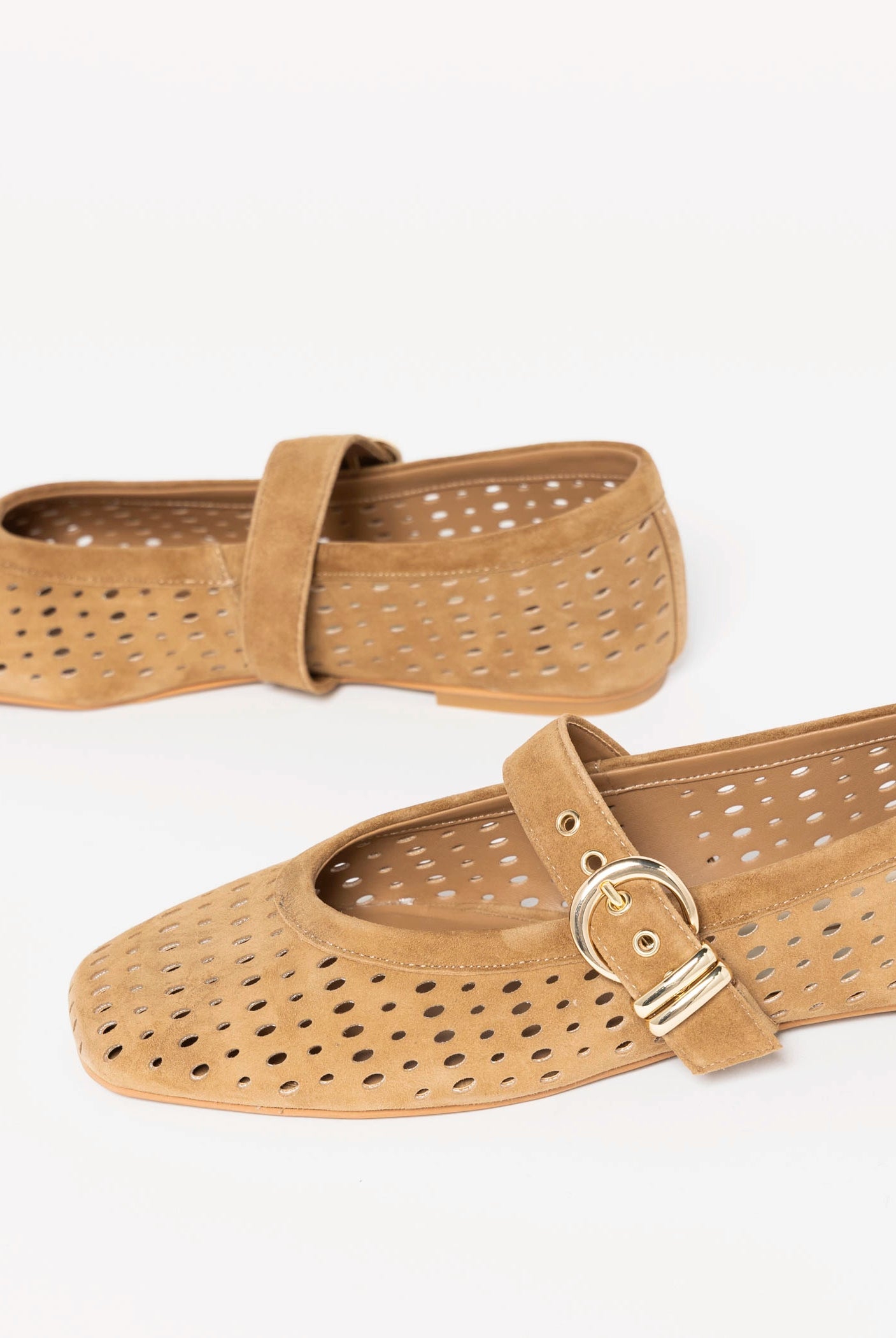 swatch_Light Brown mikel mary jane ballet flats