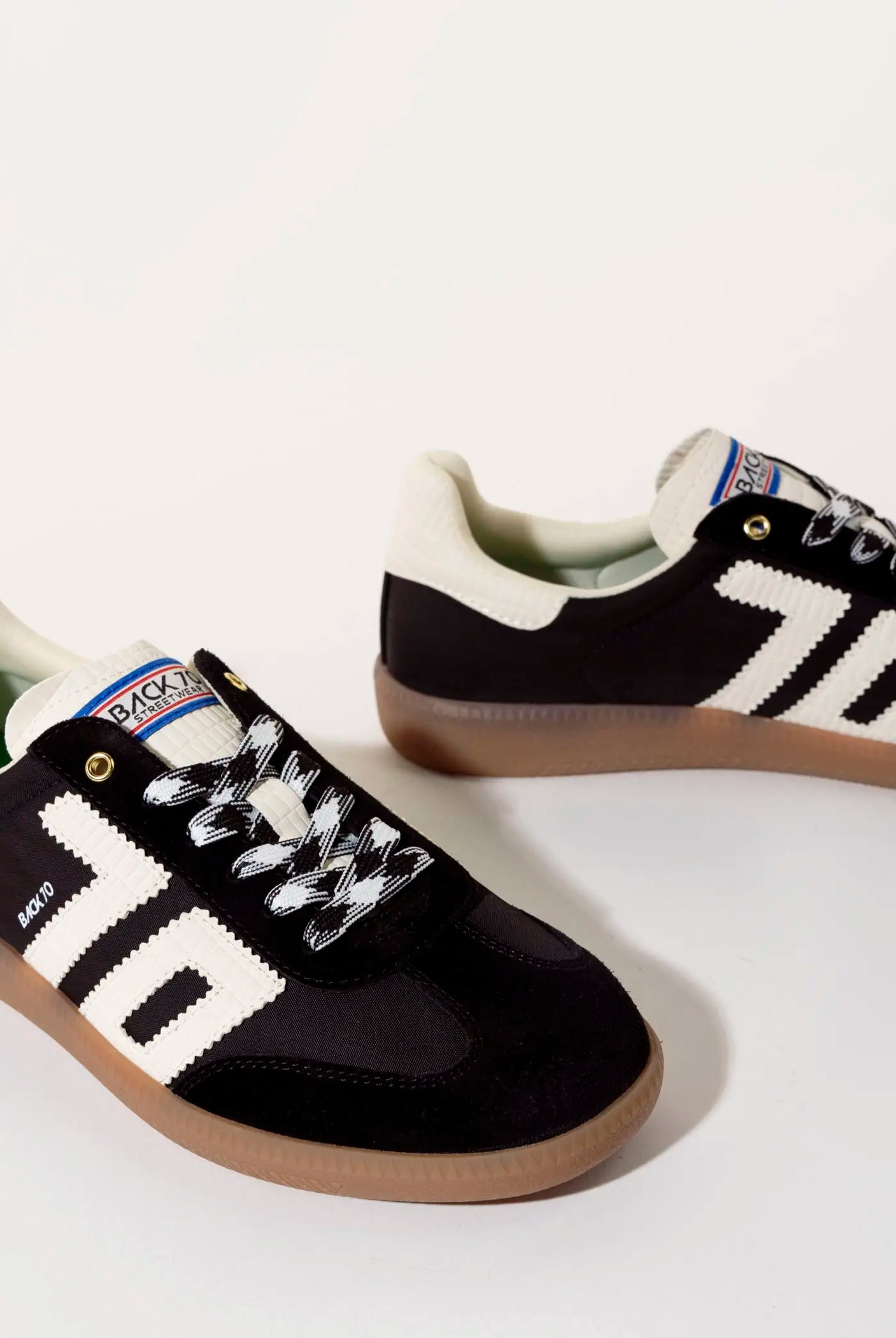 swatch_Black ghost sneakers