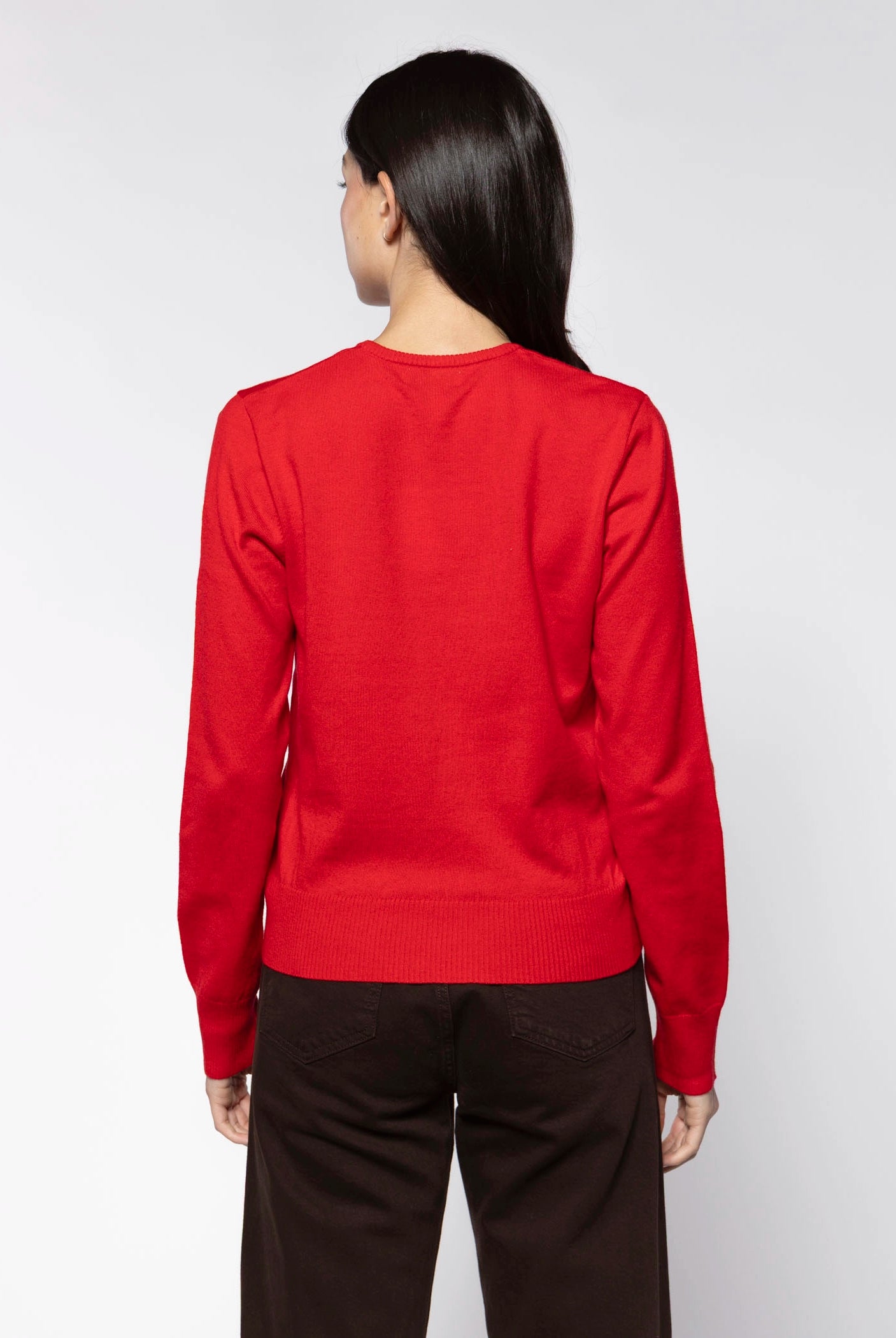 swatch_Red raphaela cardigan