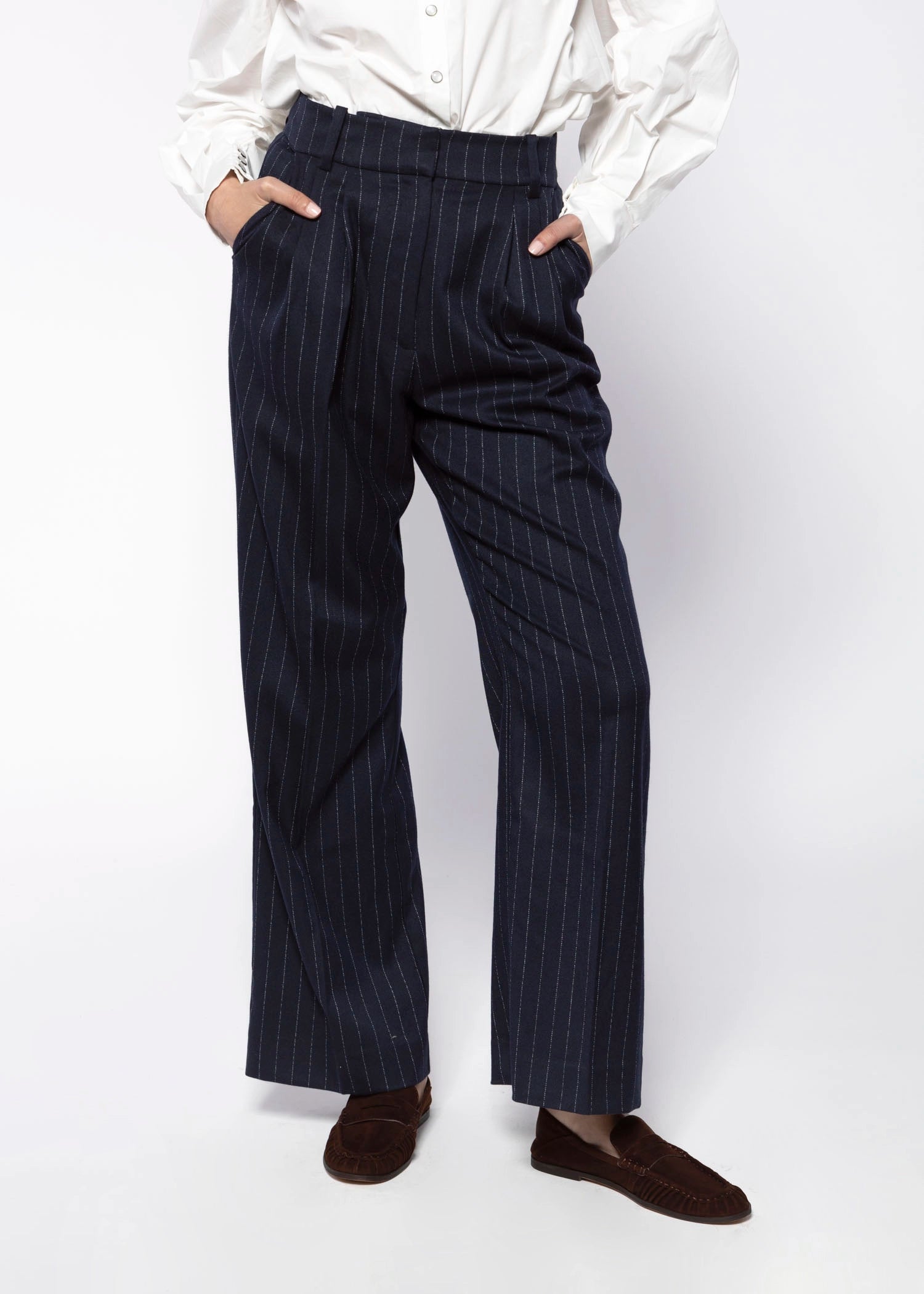 swatch_Navy pinstripe trouser pants