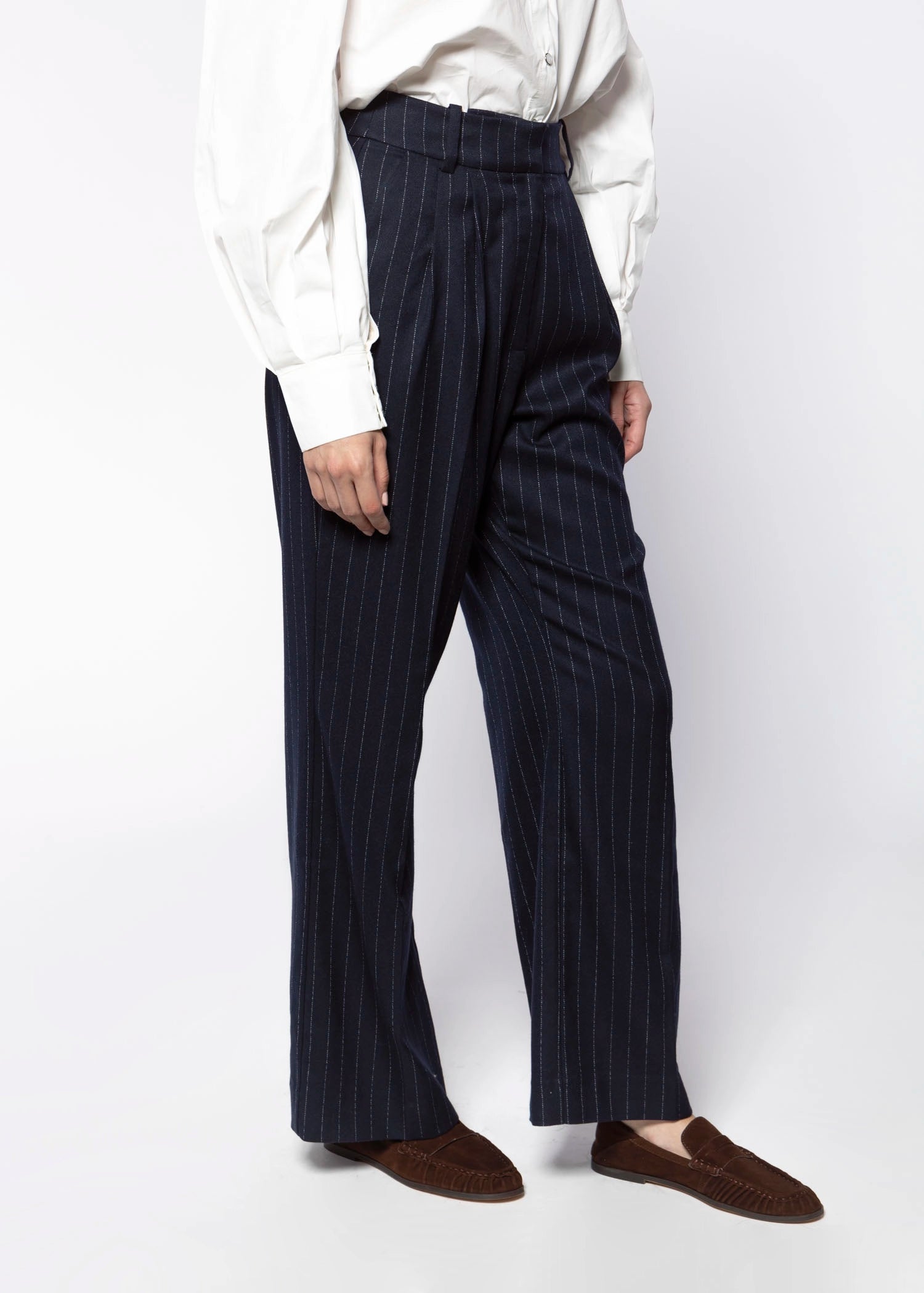 swatch_Navy pinstripe trouser pants