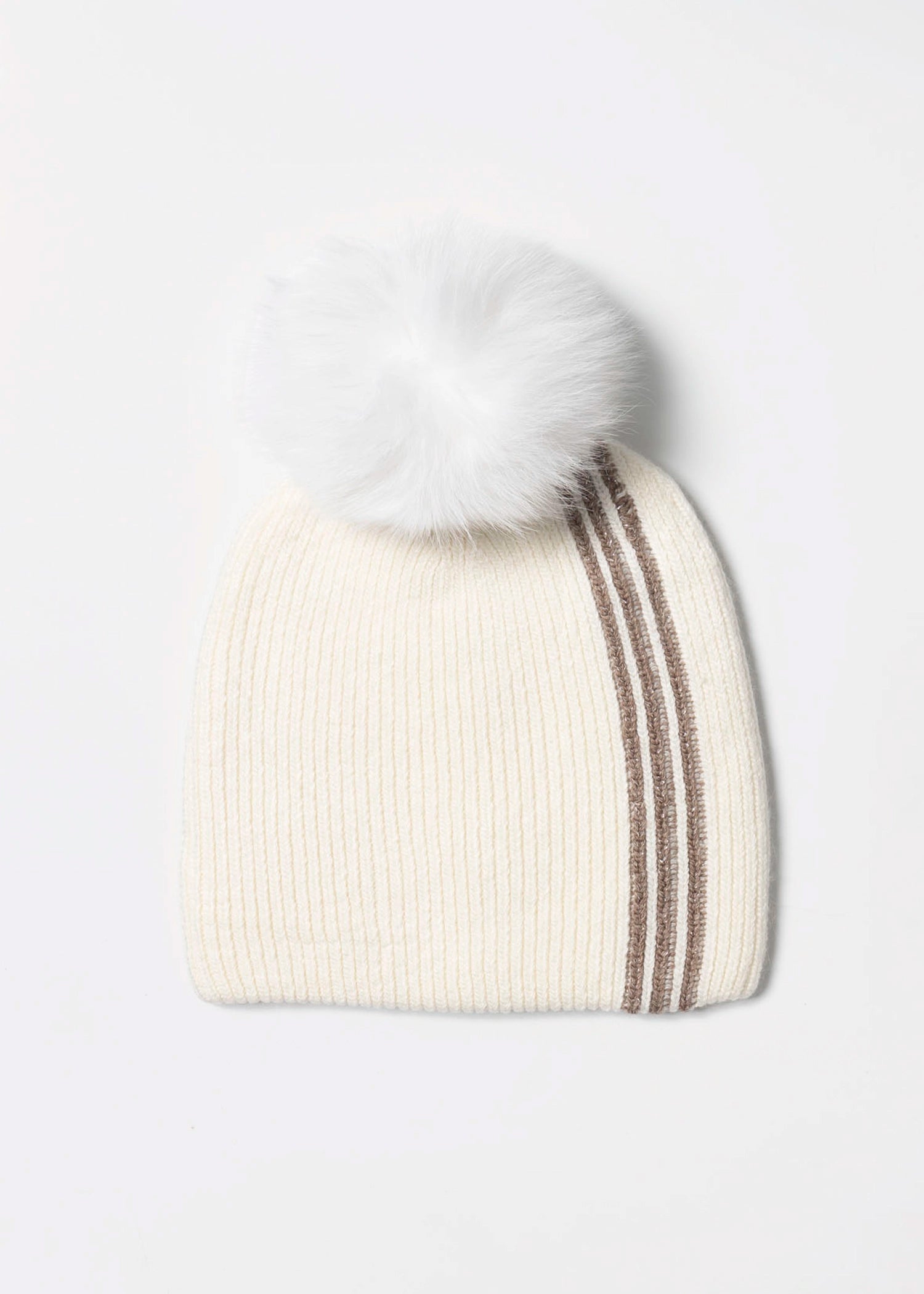 swatch_White racer stripe beanie