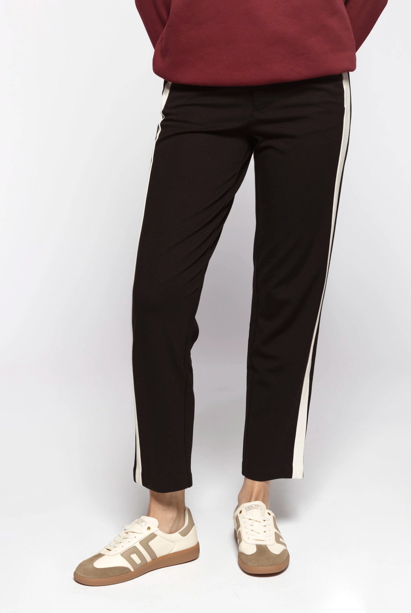 swatch_Black/Ivory Fay track pants