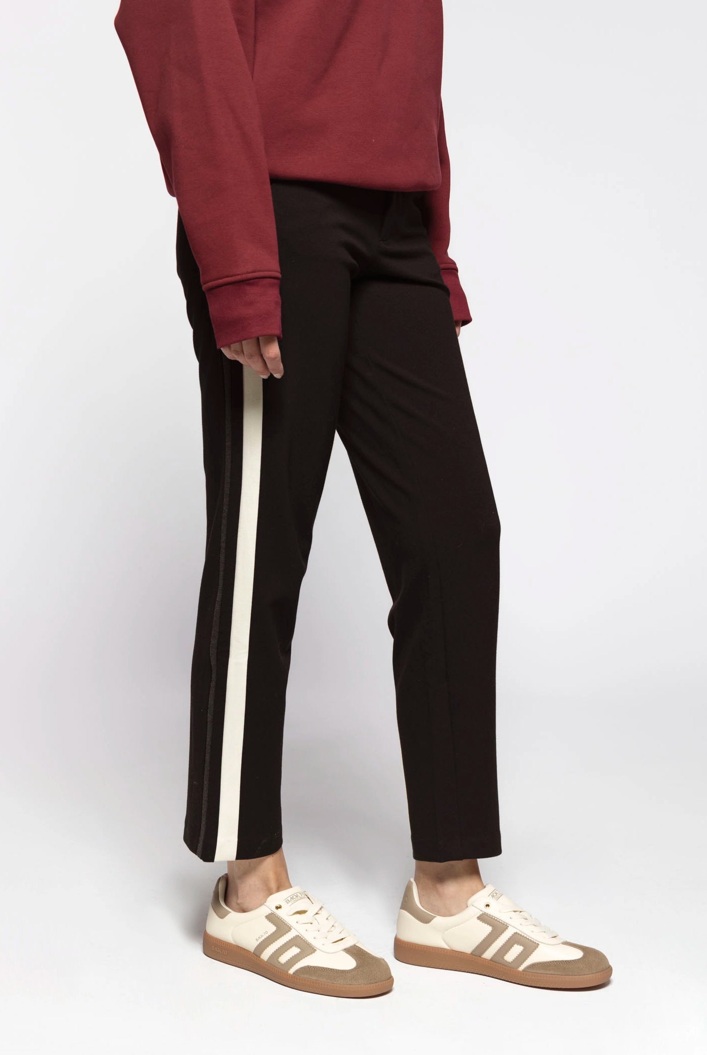 swatch_Black/Ivory Fay track pants