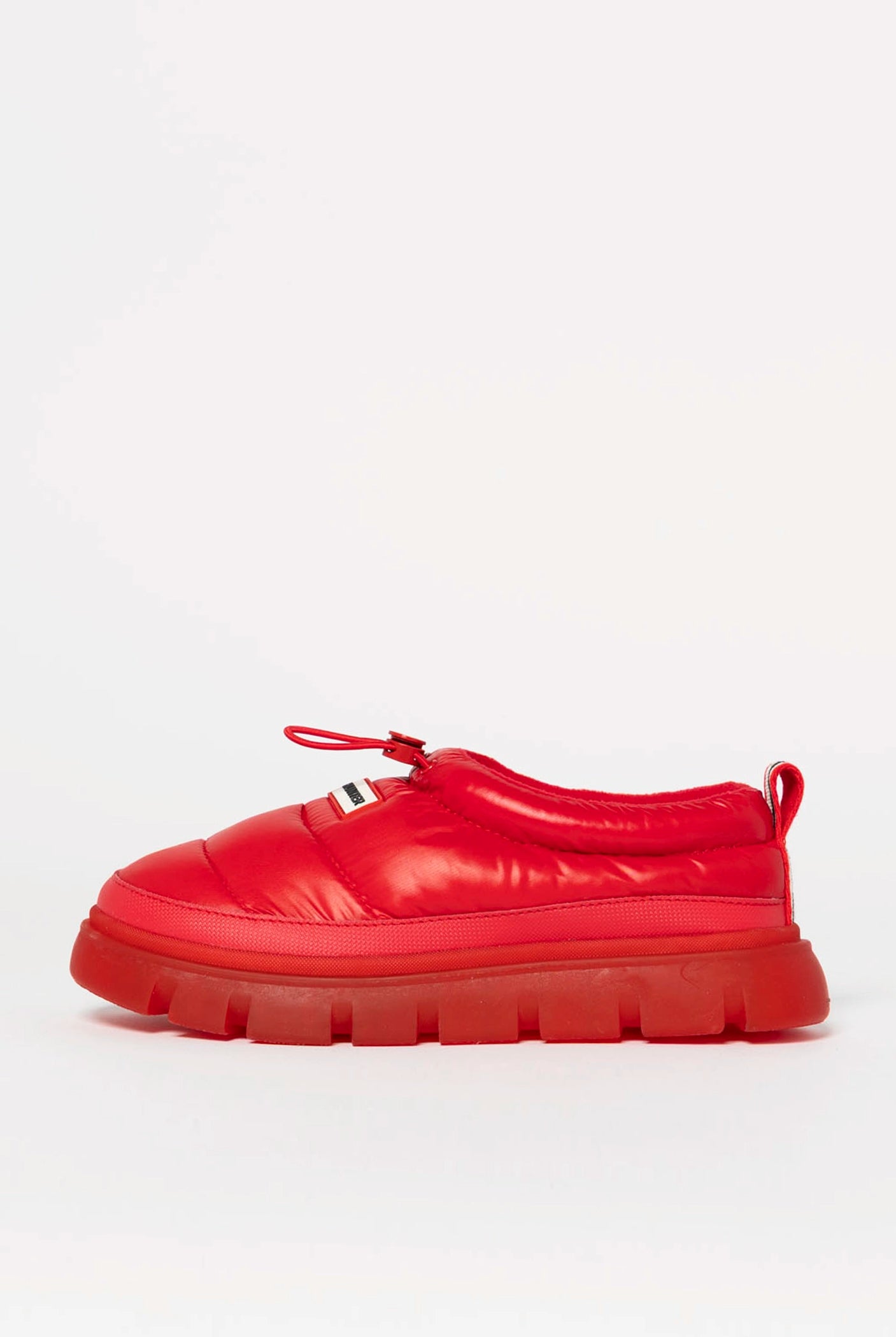 swatch_Red madi puffer slip on shoes