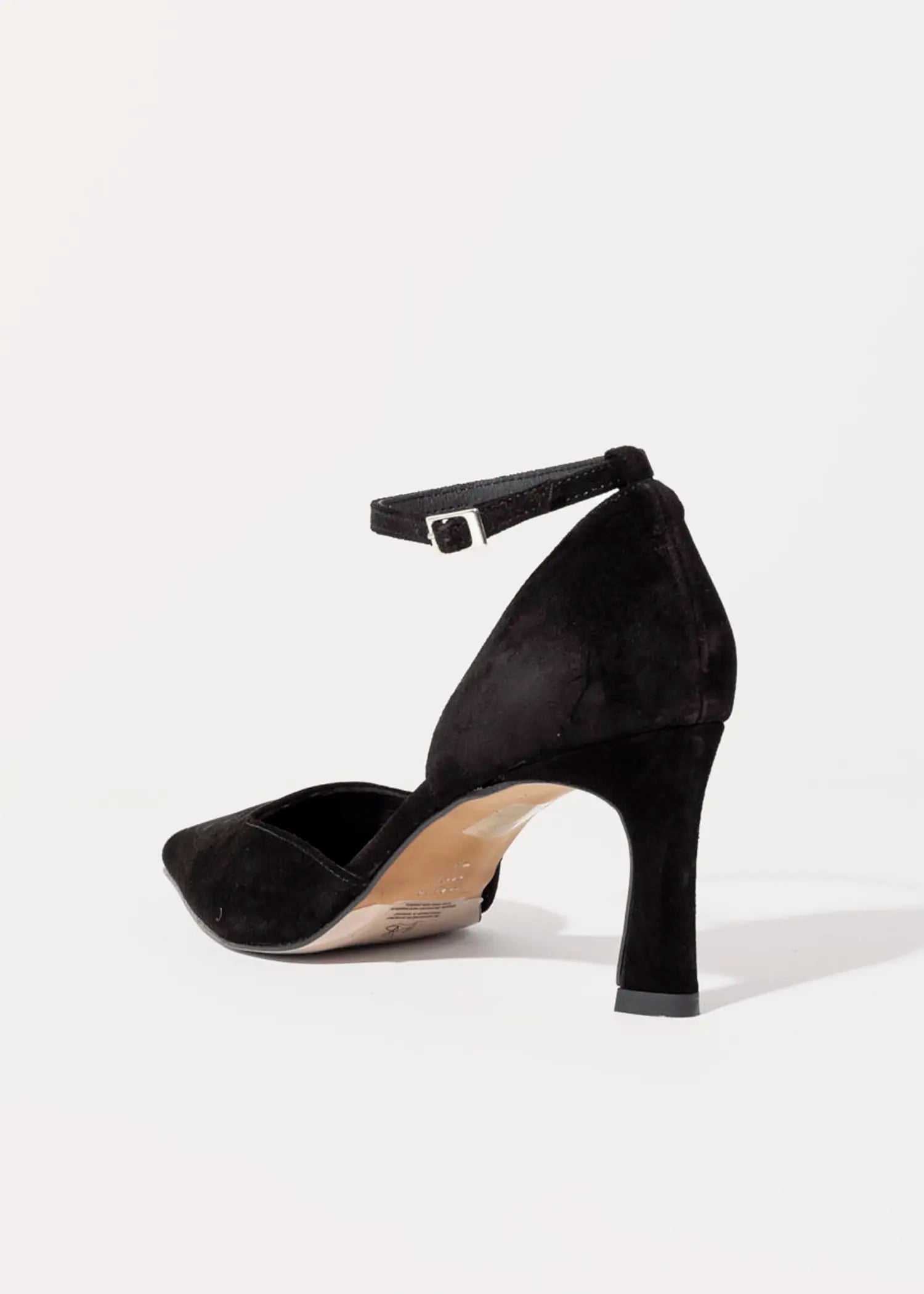 swatch_black suede halle dress pump heels