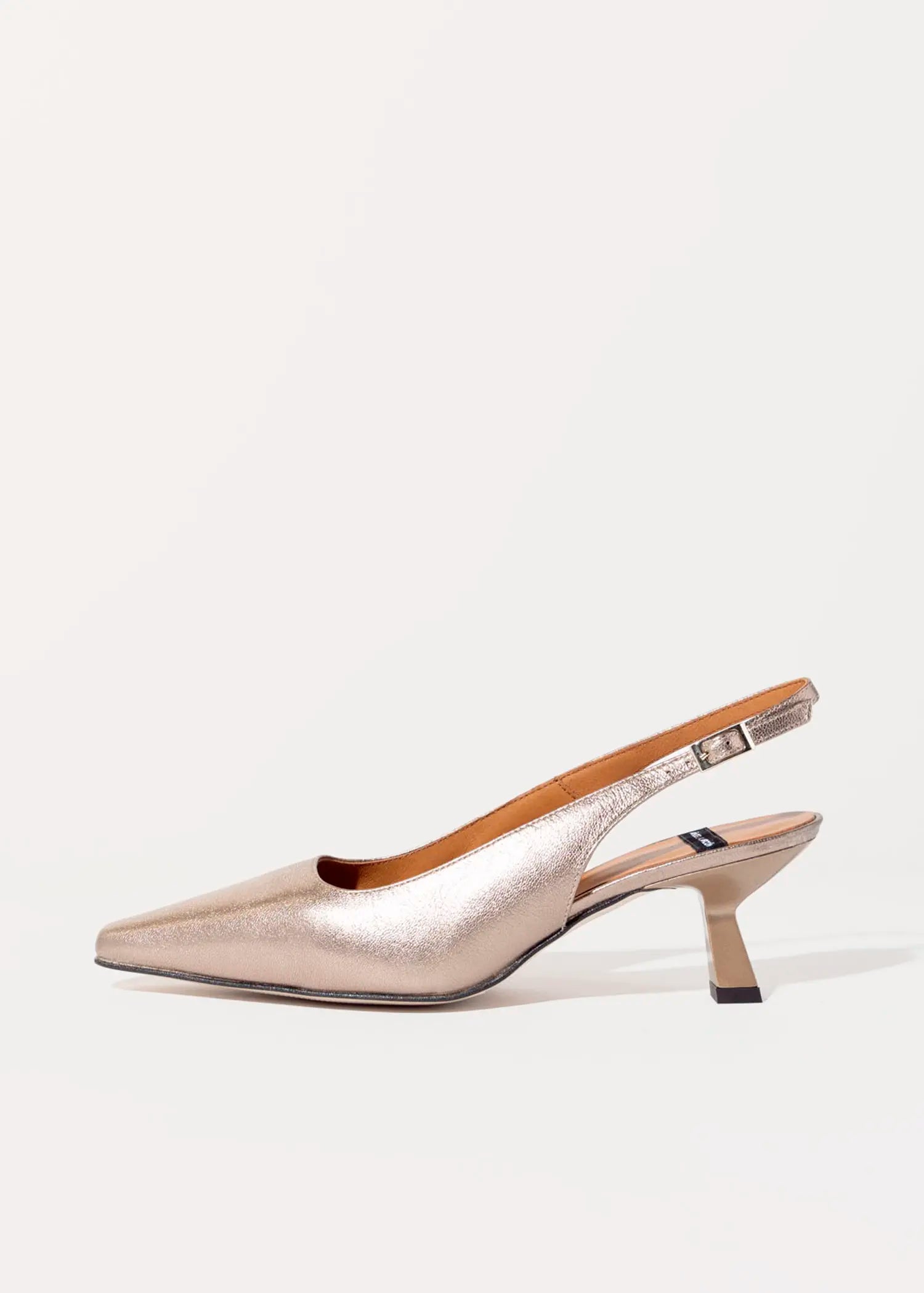 swatch_stone metallic slingback pump heels