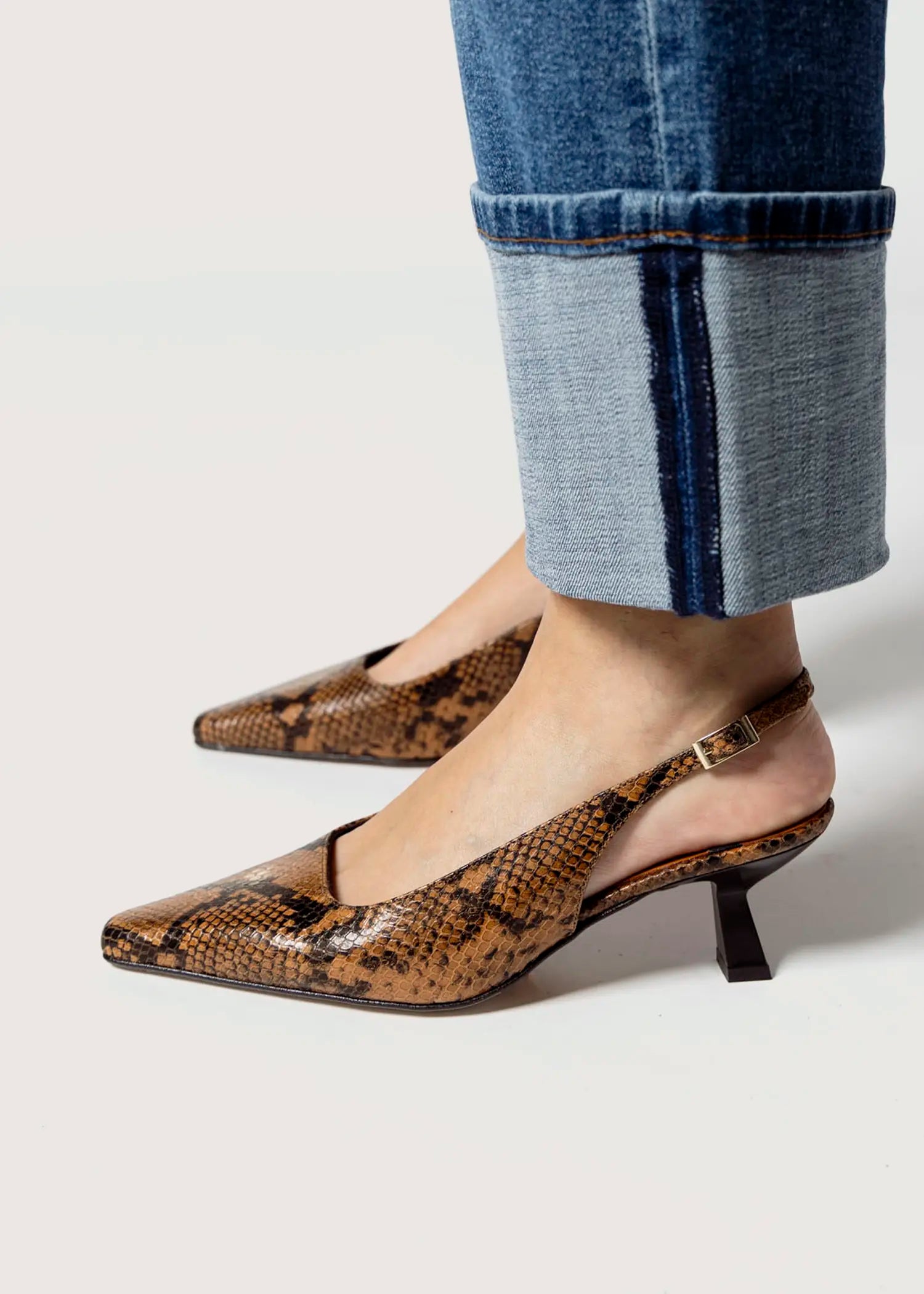 swatch_tobacco snake slingback pump heels