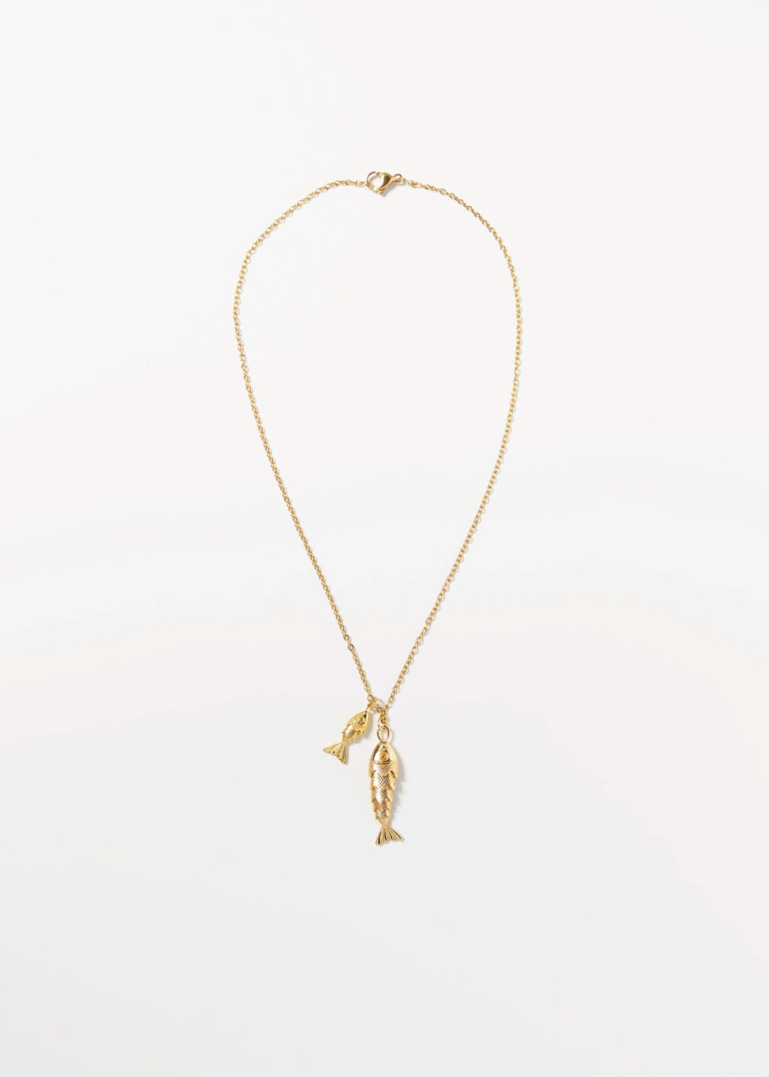 swatch_Gold fish necklace