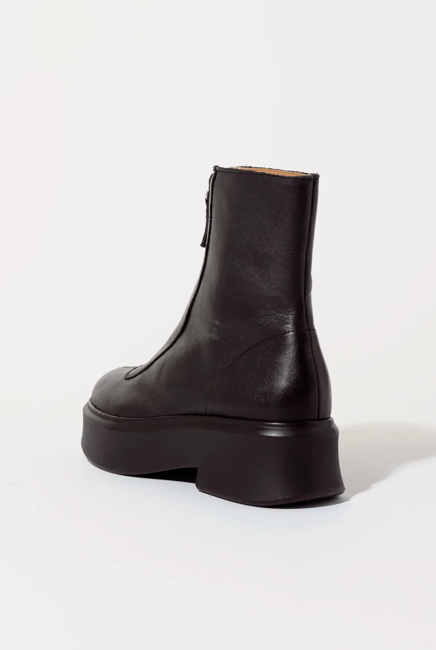 swatch_black jones center zip boot ankle boots
