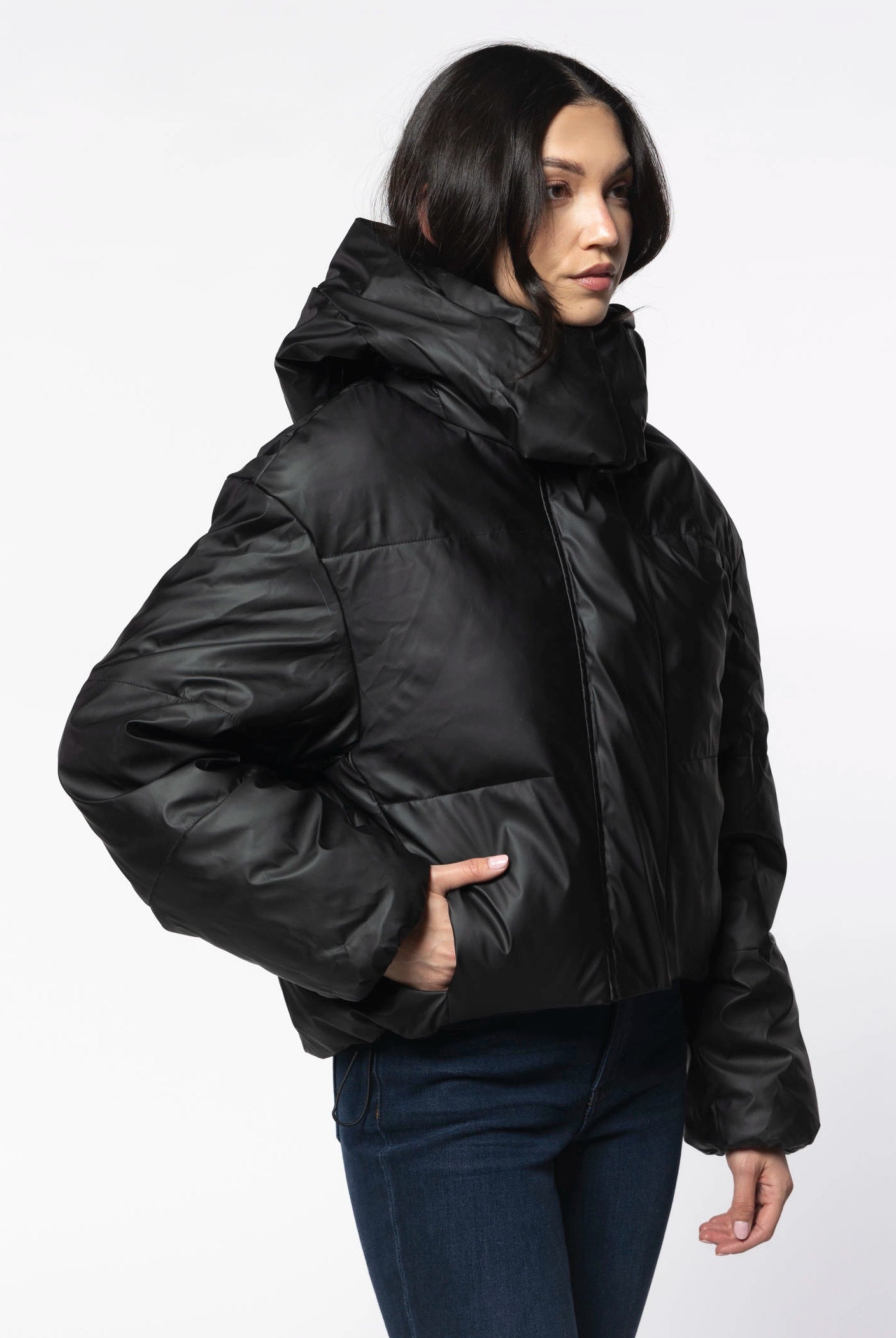 swatch_Black puffer jacket