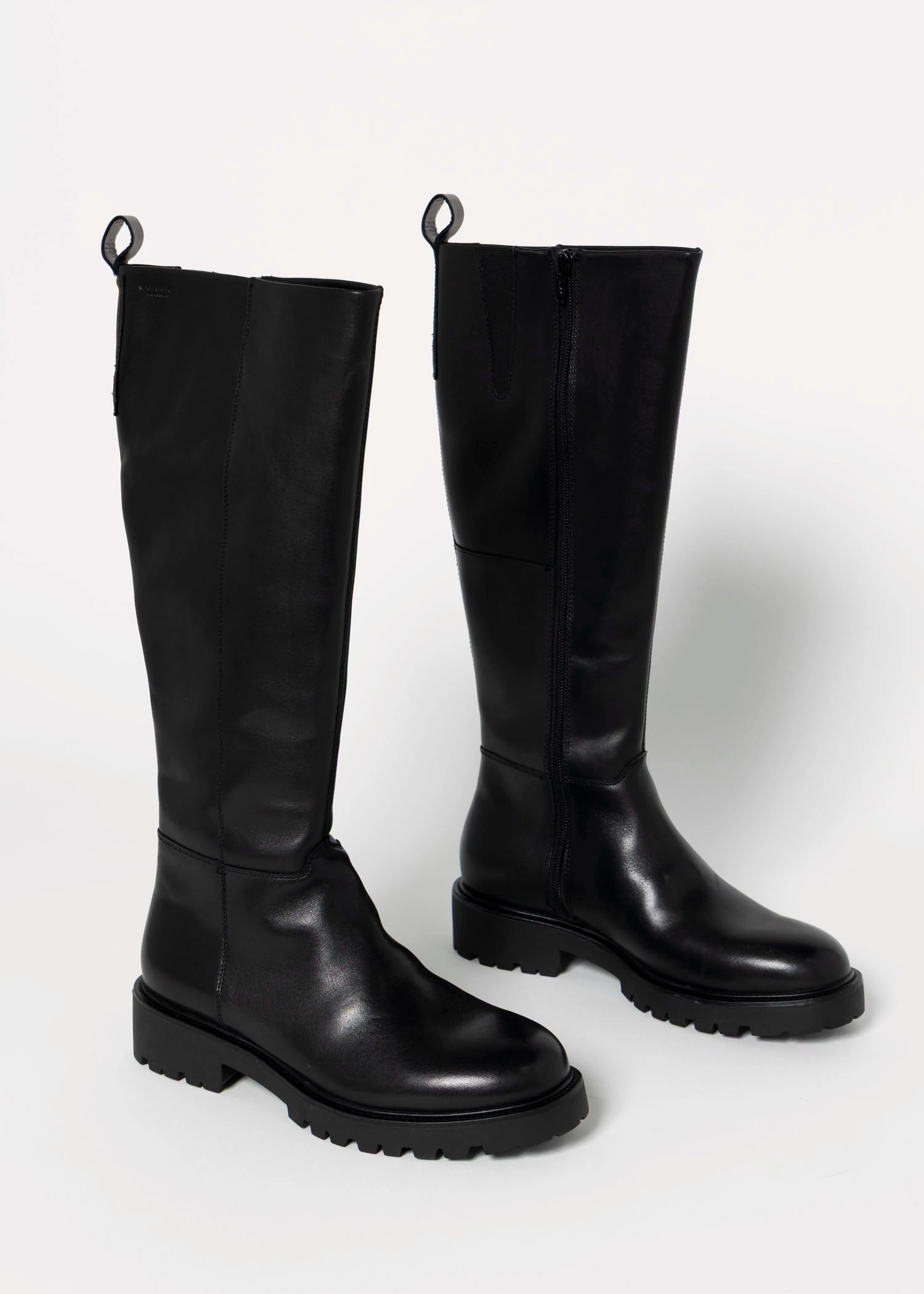 swatch_Black Leather kenova riding boots