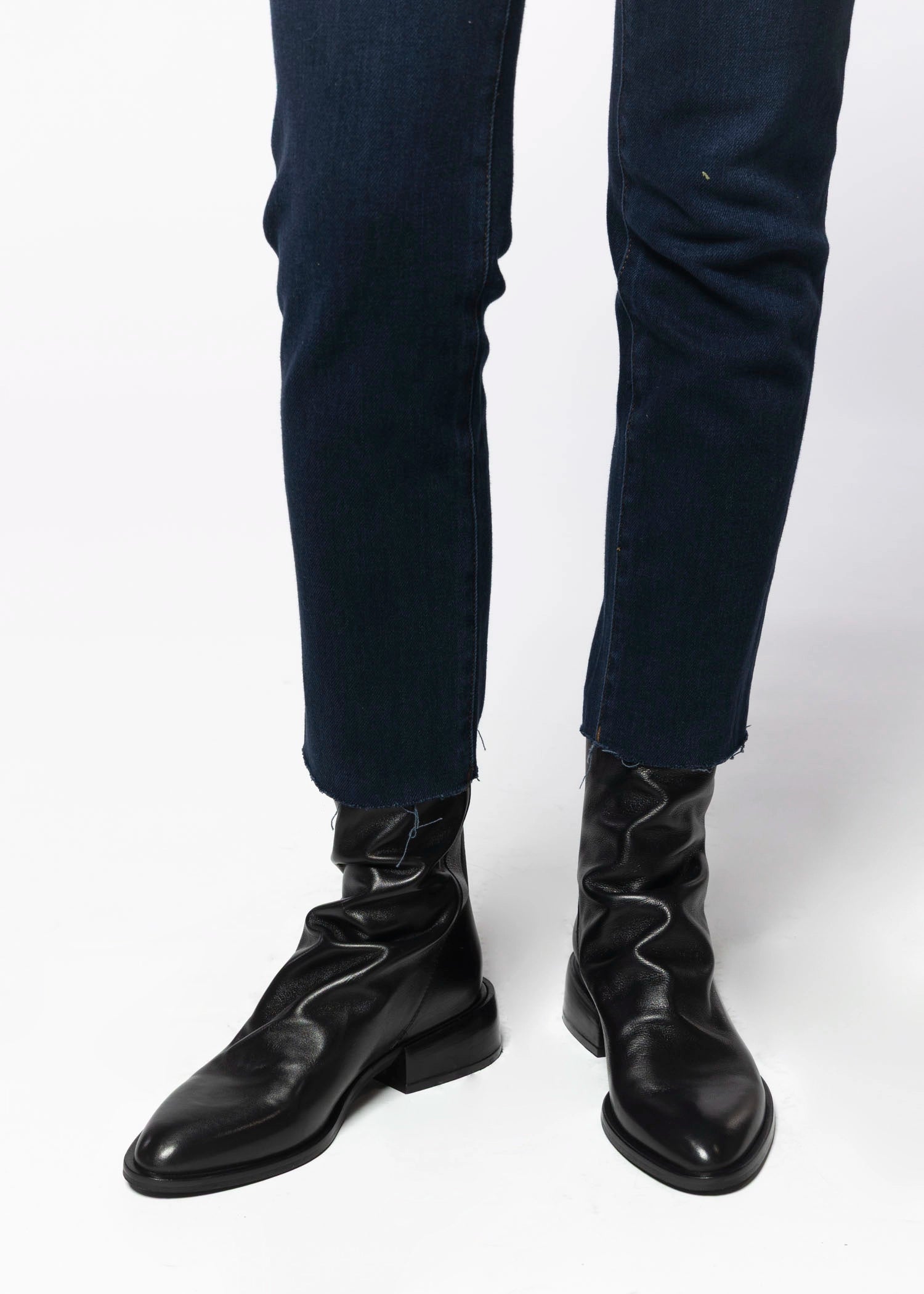 swatch_BlackLeather ankle boot