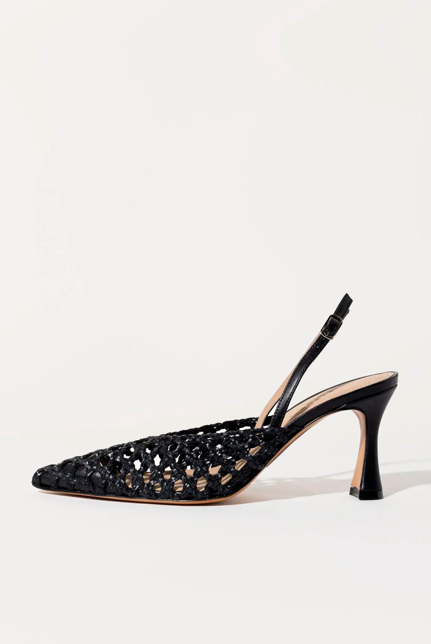 swatch_black leather eli woven pump heels