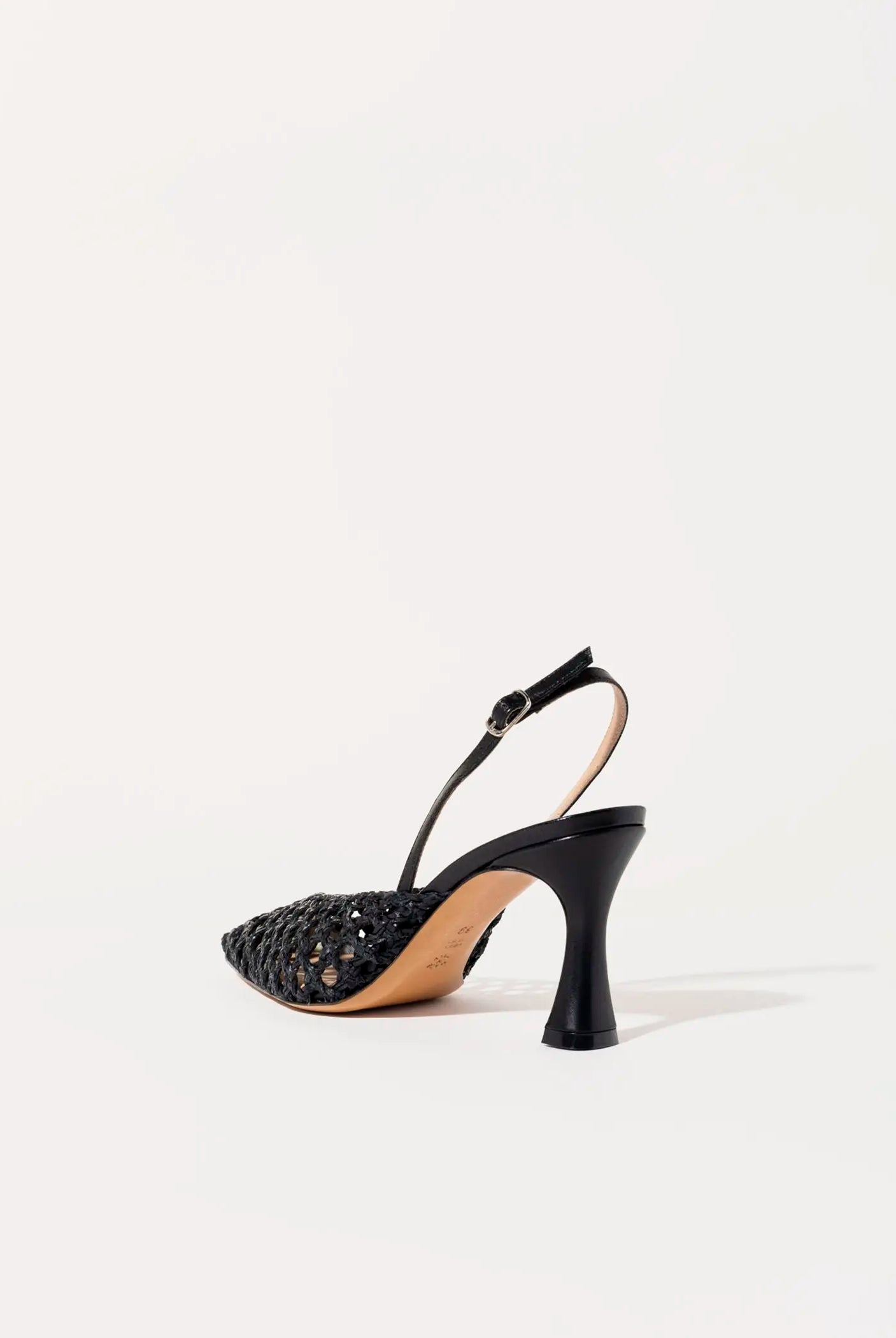 swatch_black leather eli woven pump heels