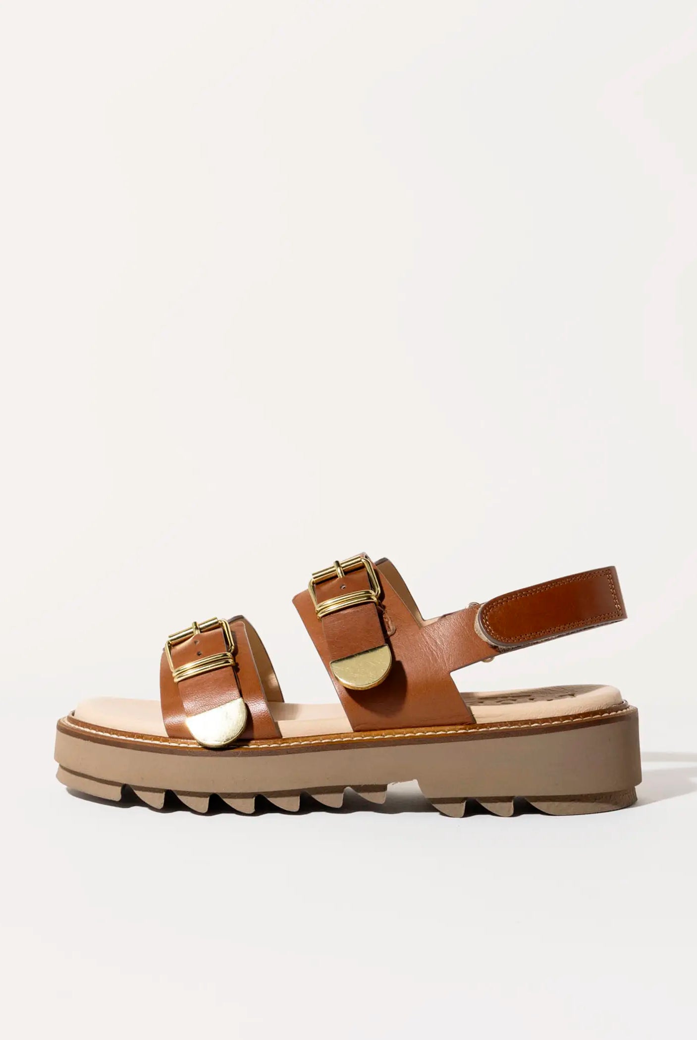 swatch_tan leather comfort leather sandal platform sandals