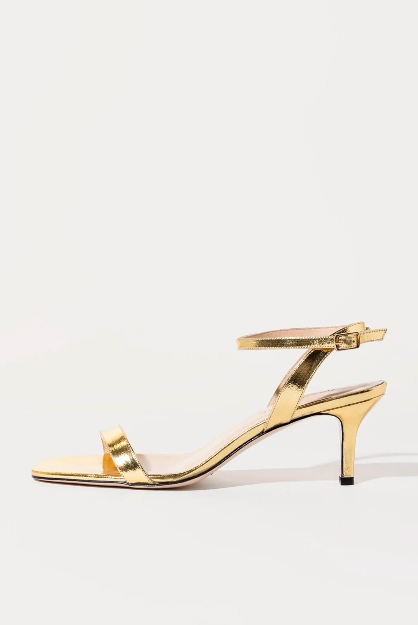swatch_gold leather kitten heel dress sandal heeled sandals