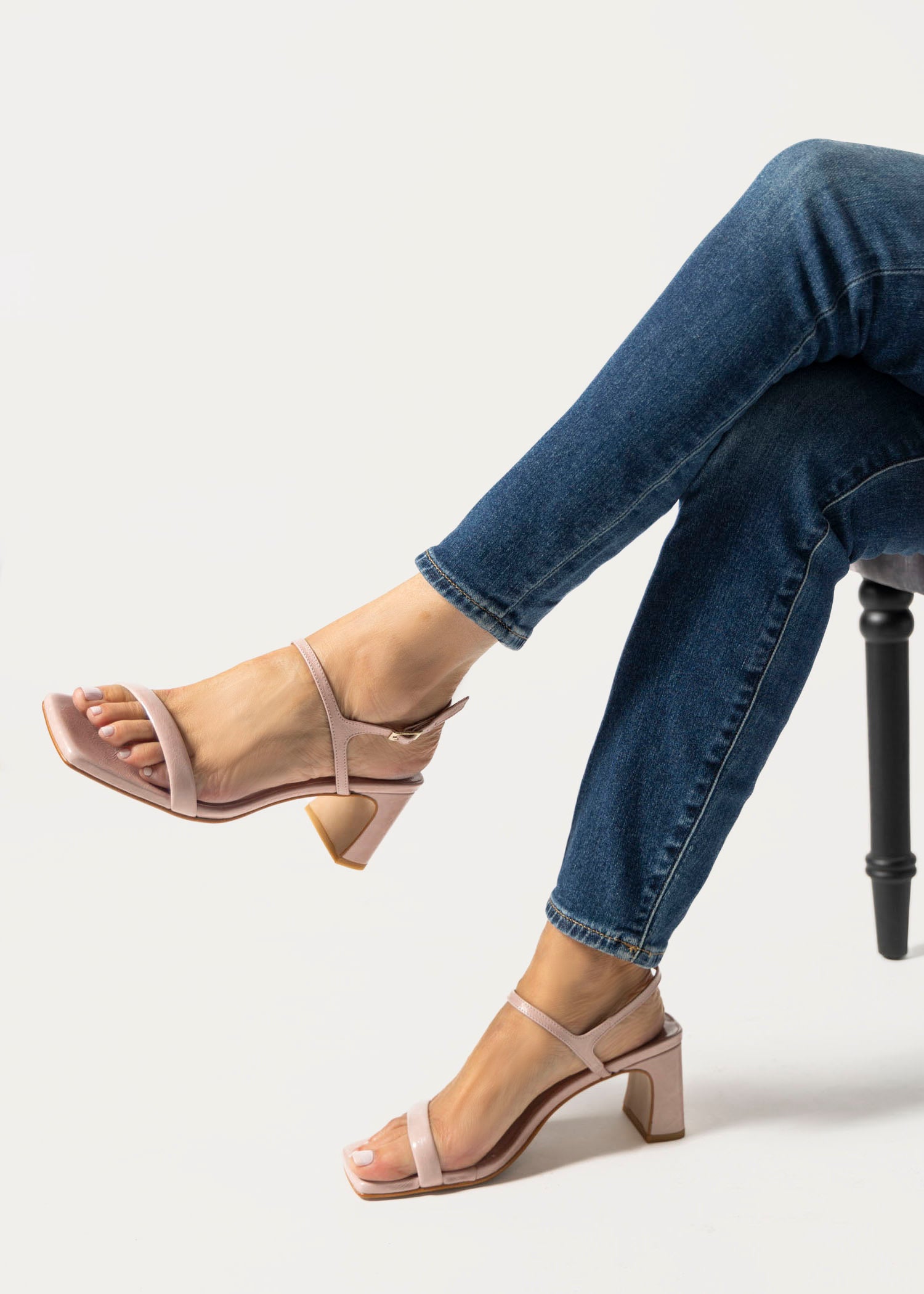 swatch_light pink patent dominique leather sandal heeled sandals