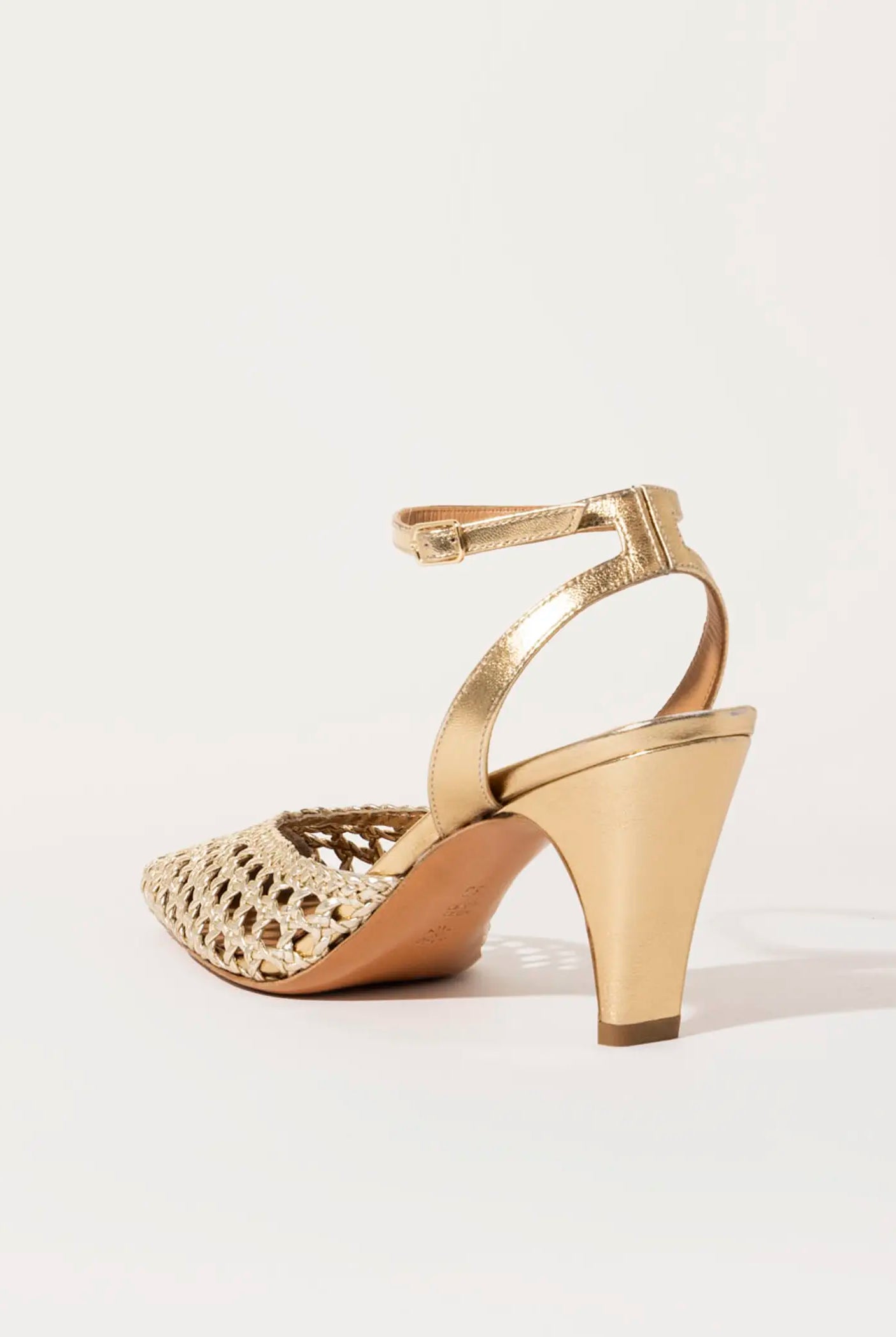 swatch_platino leather livia two piece woven pump heels