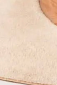 swatch_beige suede suede two piece pump heels