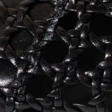 swatch_black leather livia two piece woven pump heels