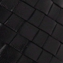 swatch_Black Leather l'idea woven mule