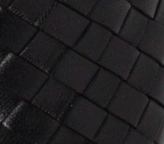 swatch_Black Leather l'idea woven mule