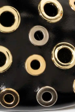 swatch_black holed flat flat shoes