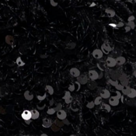 swatch_Black robby sequin drawstring bag