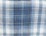 swatch_Blue cotton plaid shirt