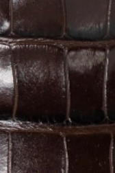 swatch_Brown Croco l'idea croc embossed loafer